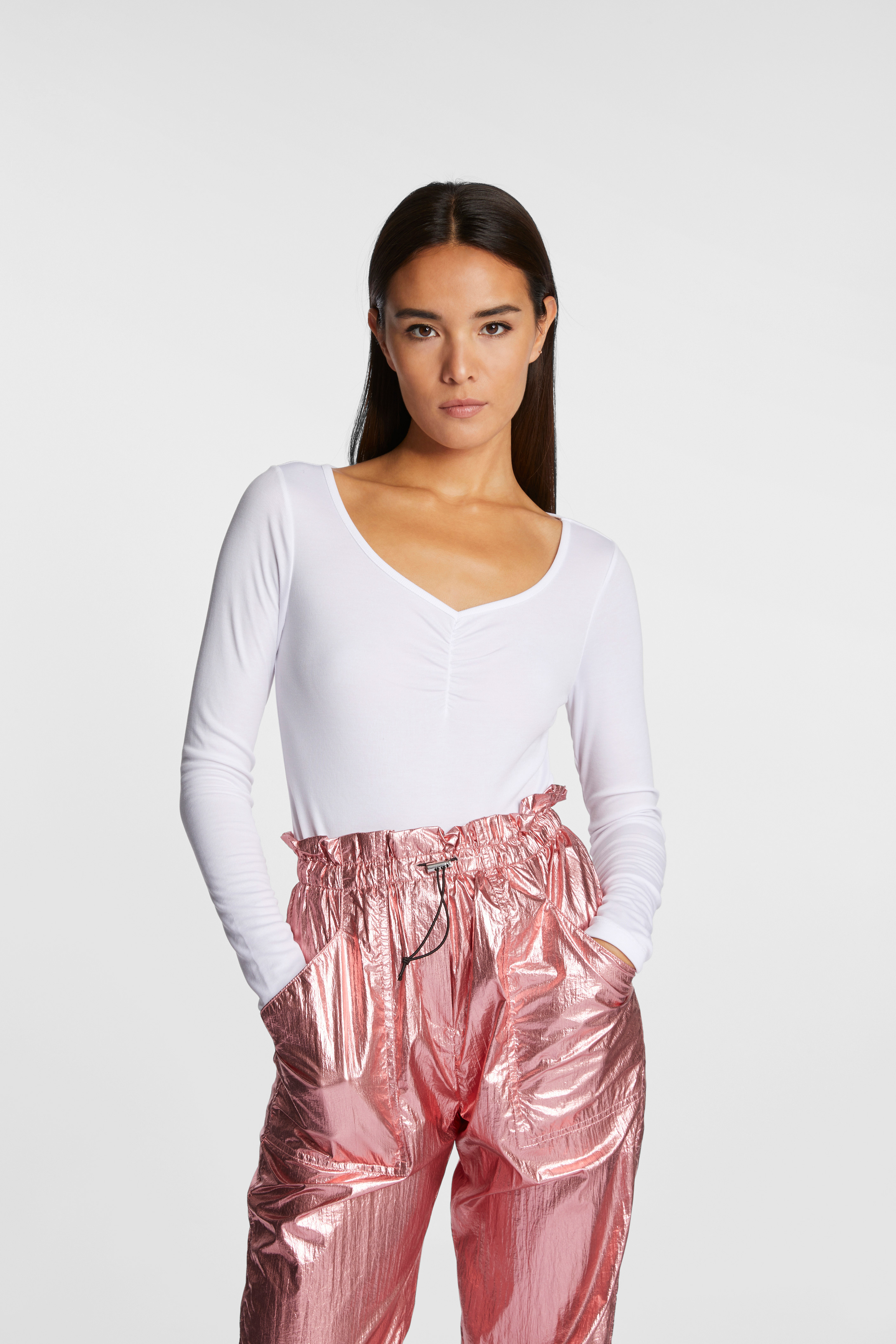 Longsleeve with gathering