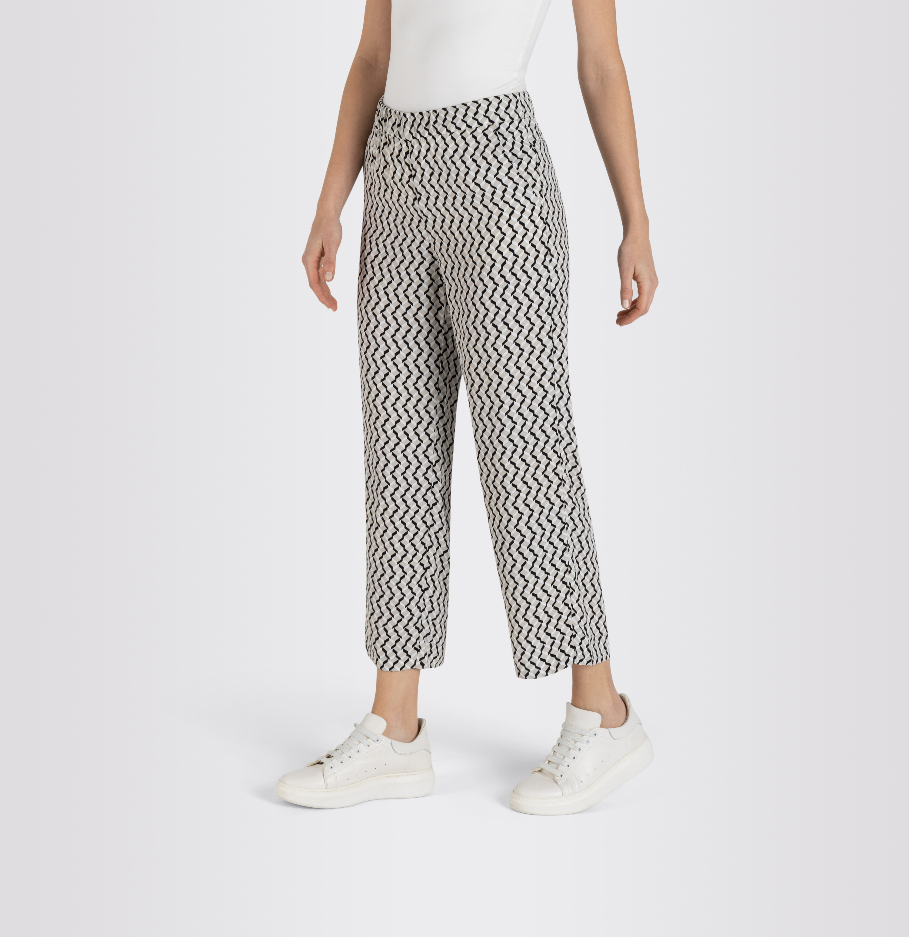 MAC JEANS - CHIARA cropped, Fluid viscose