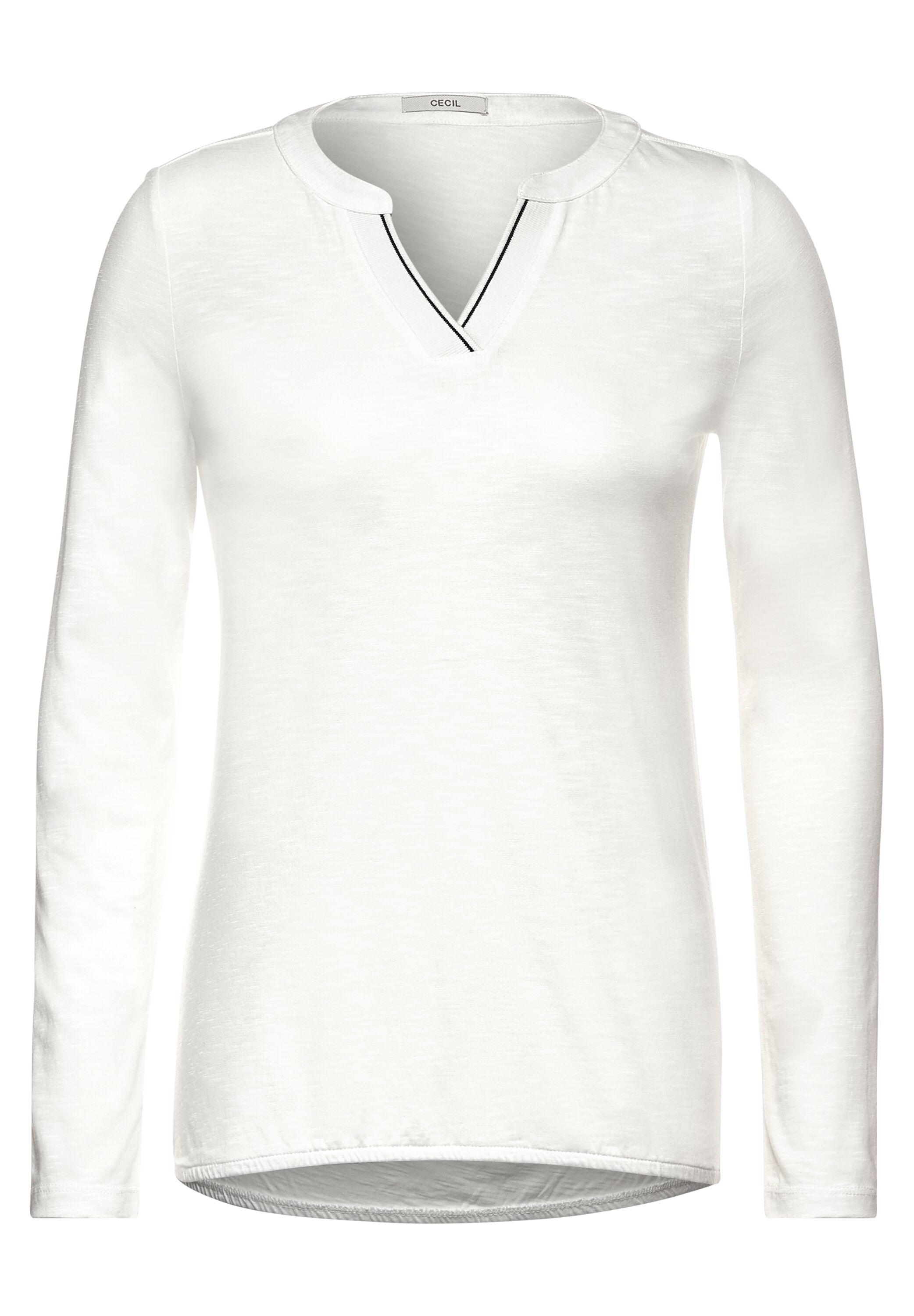Tunikashirt in Unifarbe