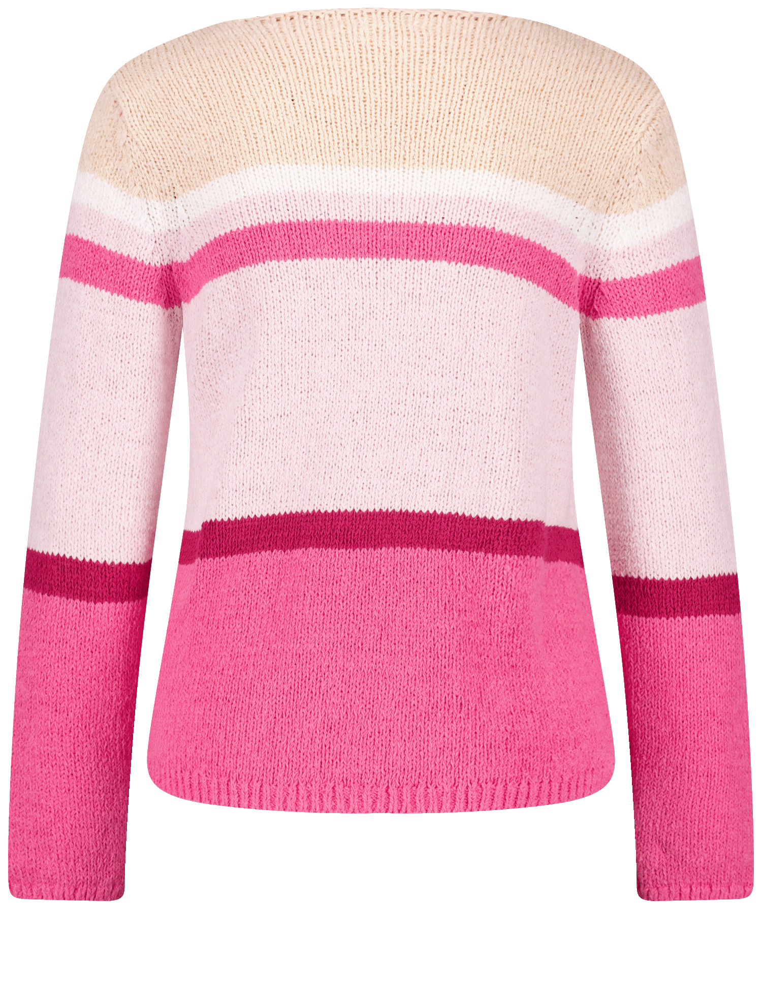 Pullover mit Blockstreifen