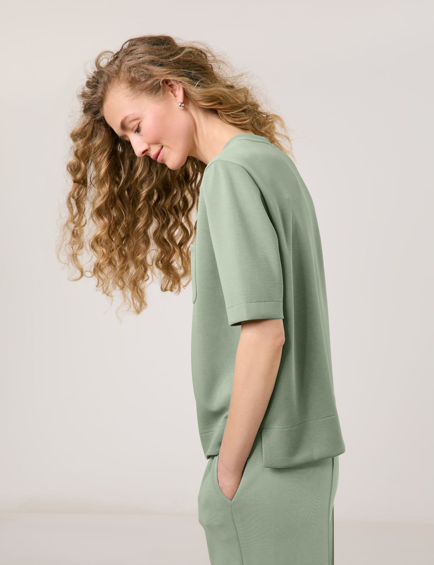 Lässiges Shirt Sandy Washed