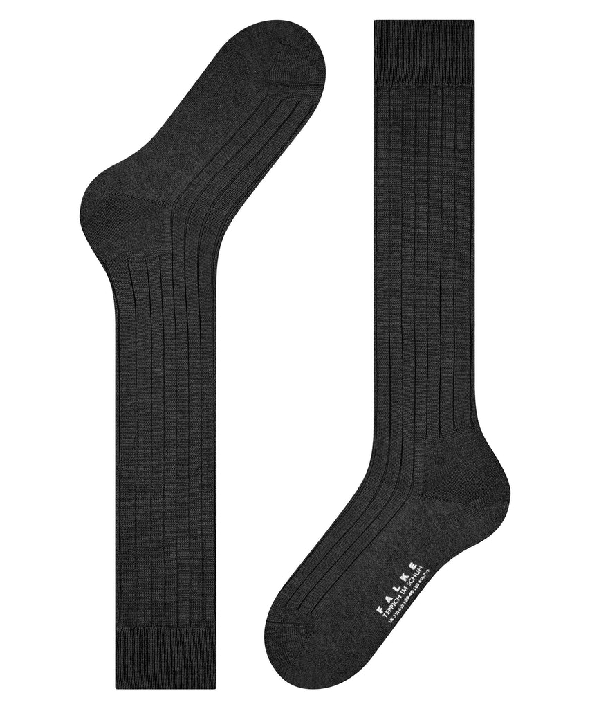 Kniestrümpfe Teppich im Schuh