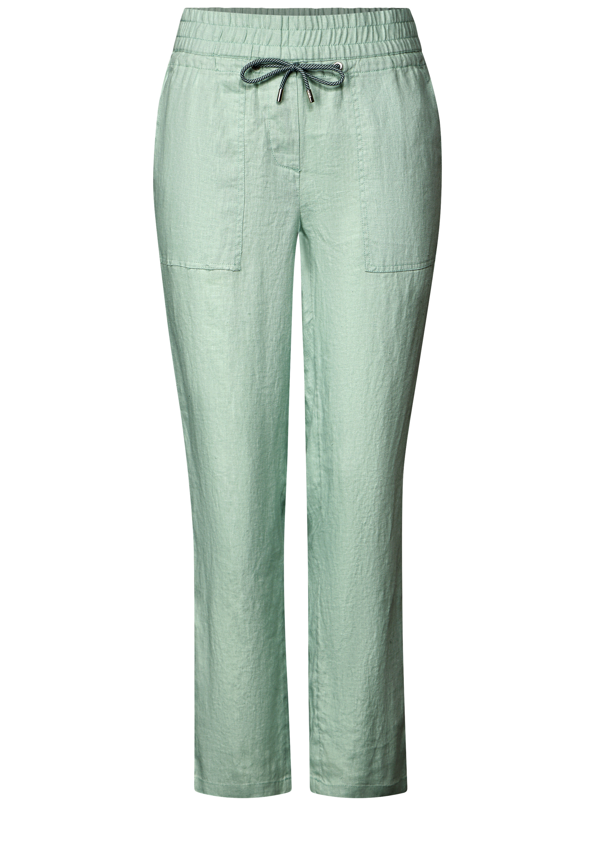 Leinenhose im Casual Fit