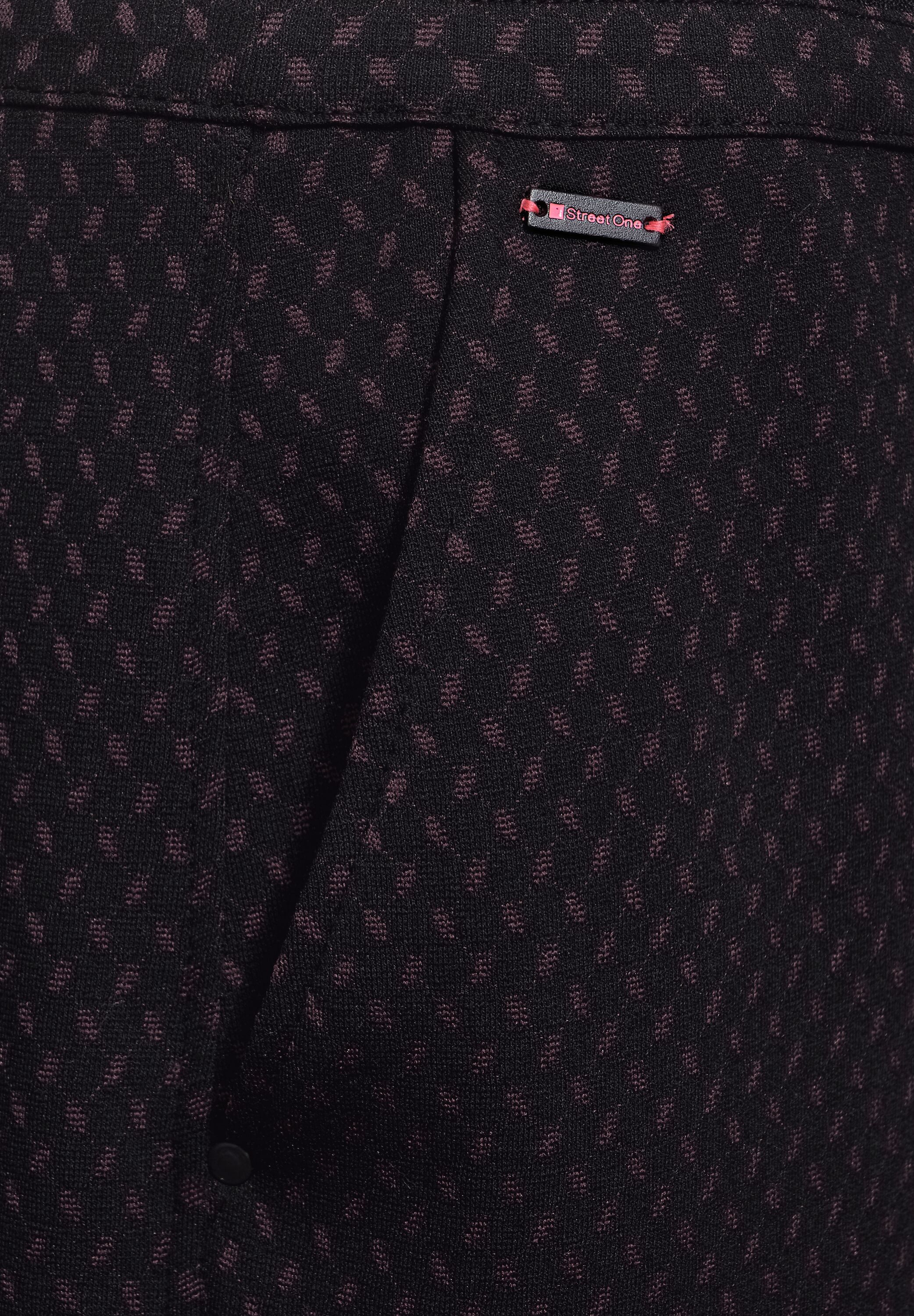 Kurzer Jacquard-Rock