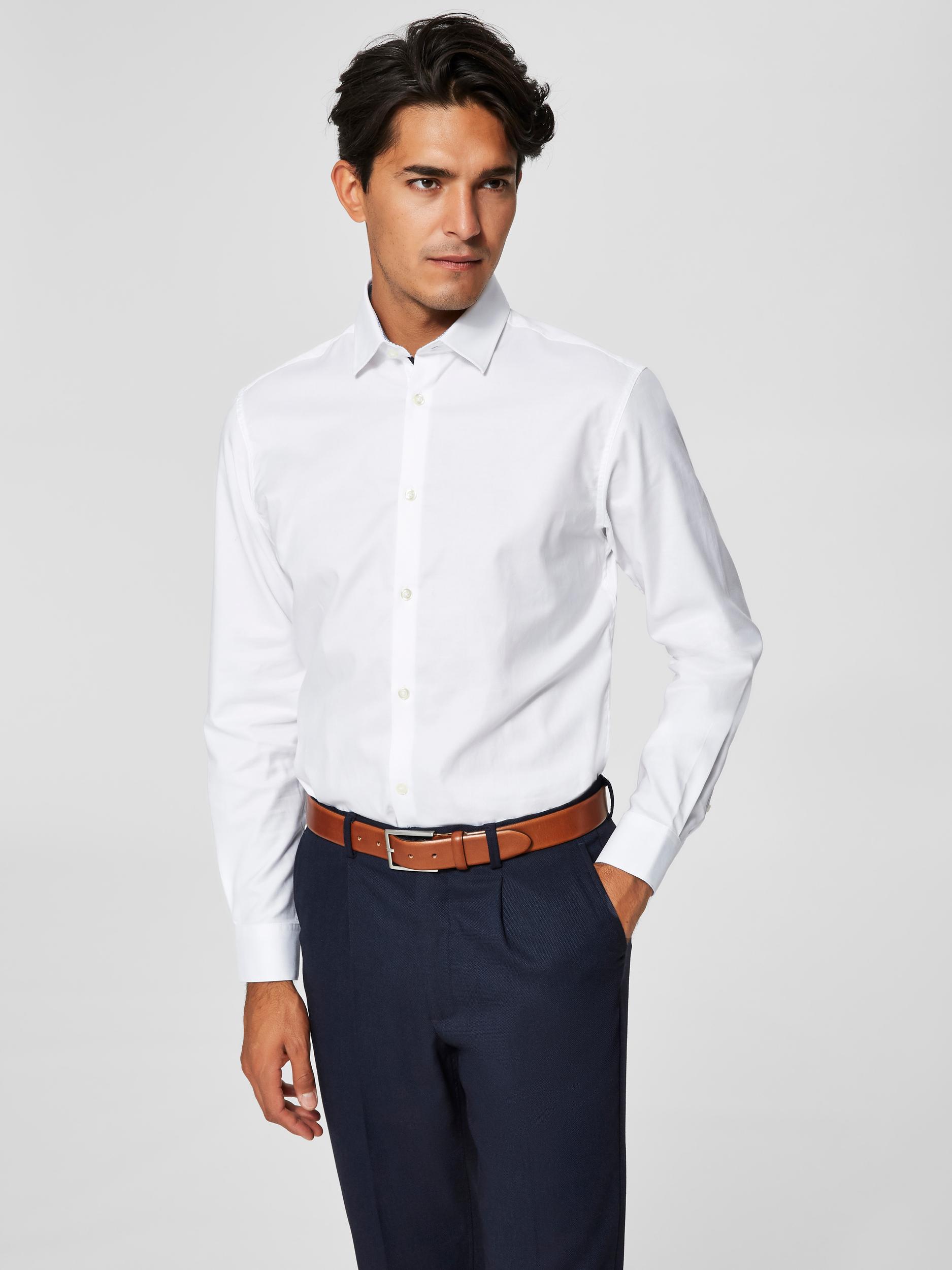SLHSLIMNEW-MARK SHIRT LS NOOS