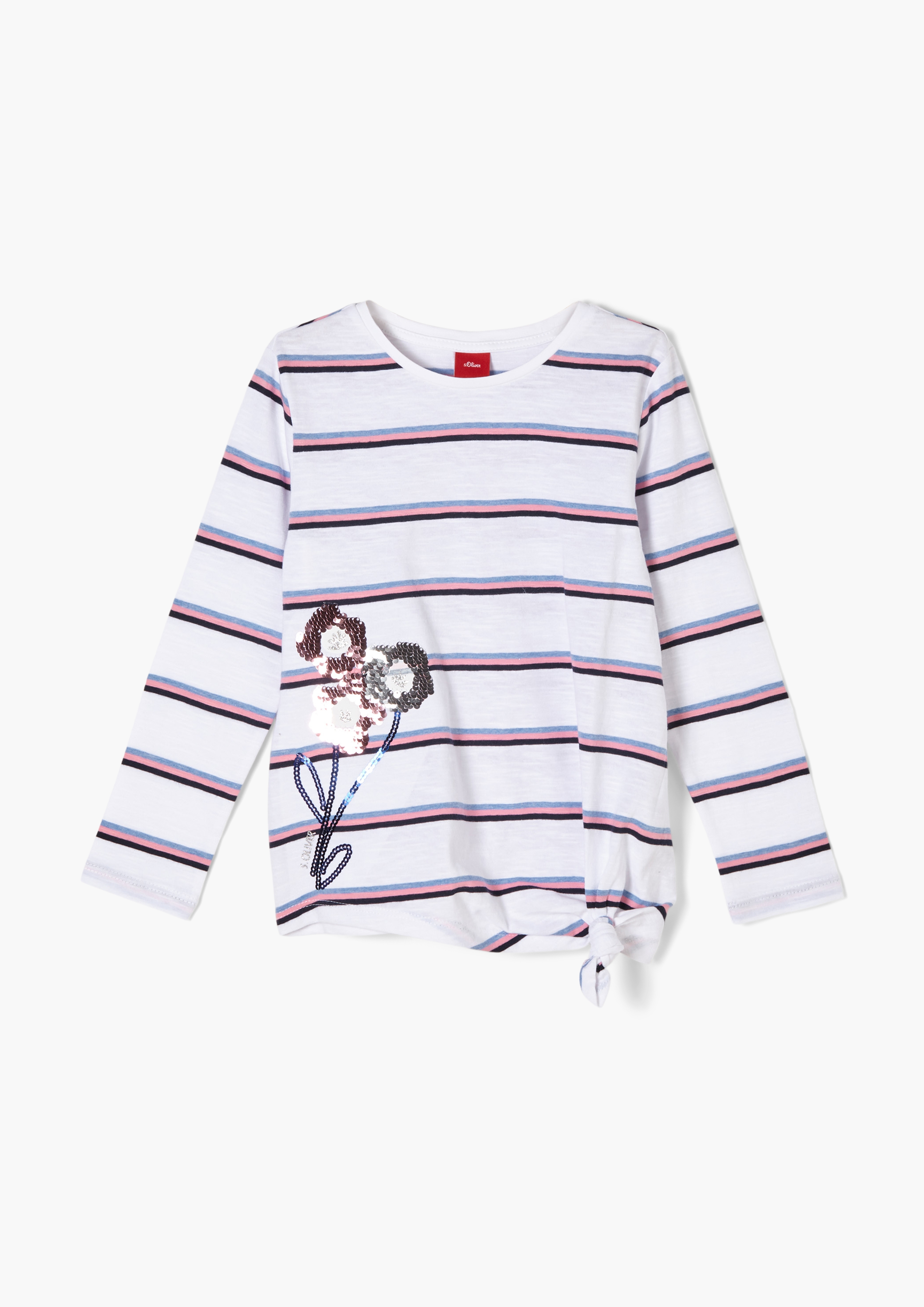Jersey-Langarmshirt