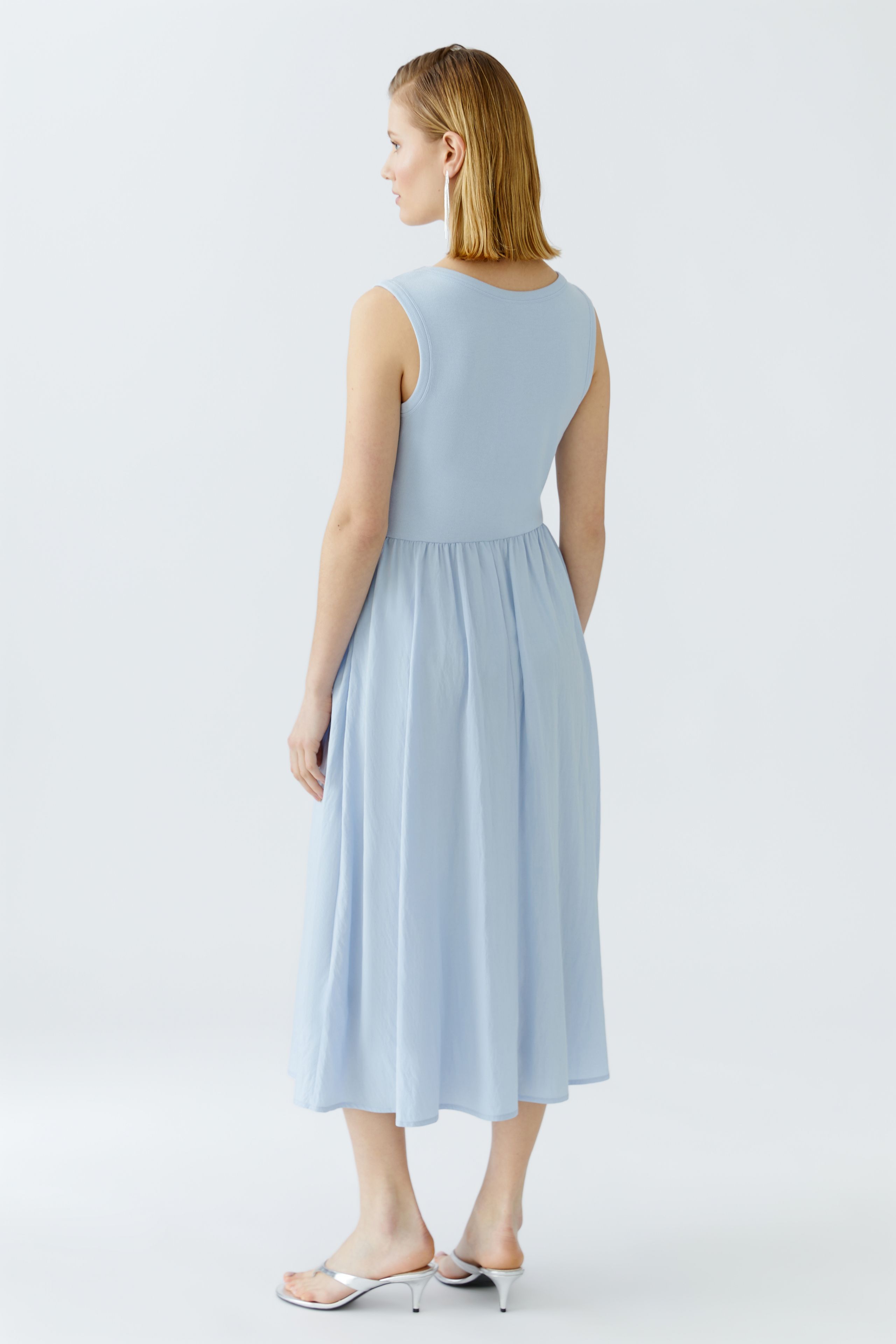 Maxikleid gepatcht