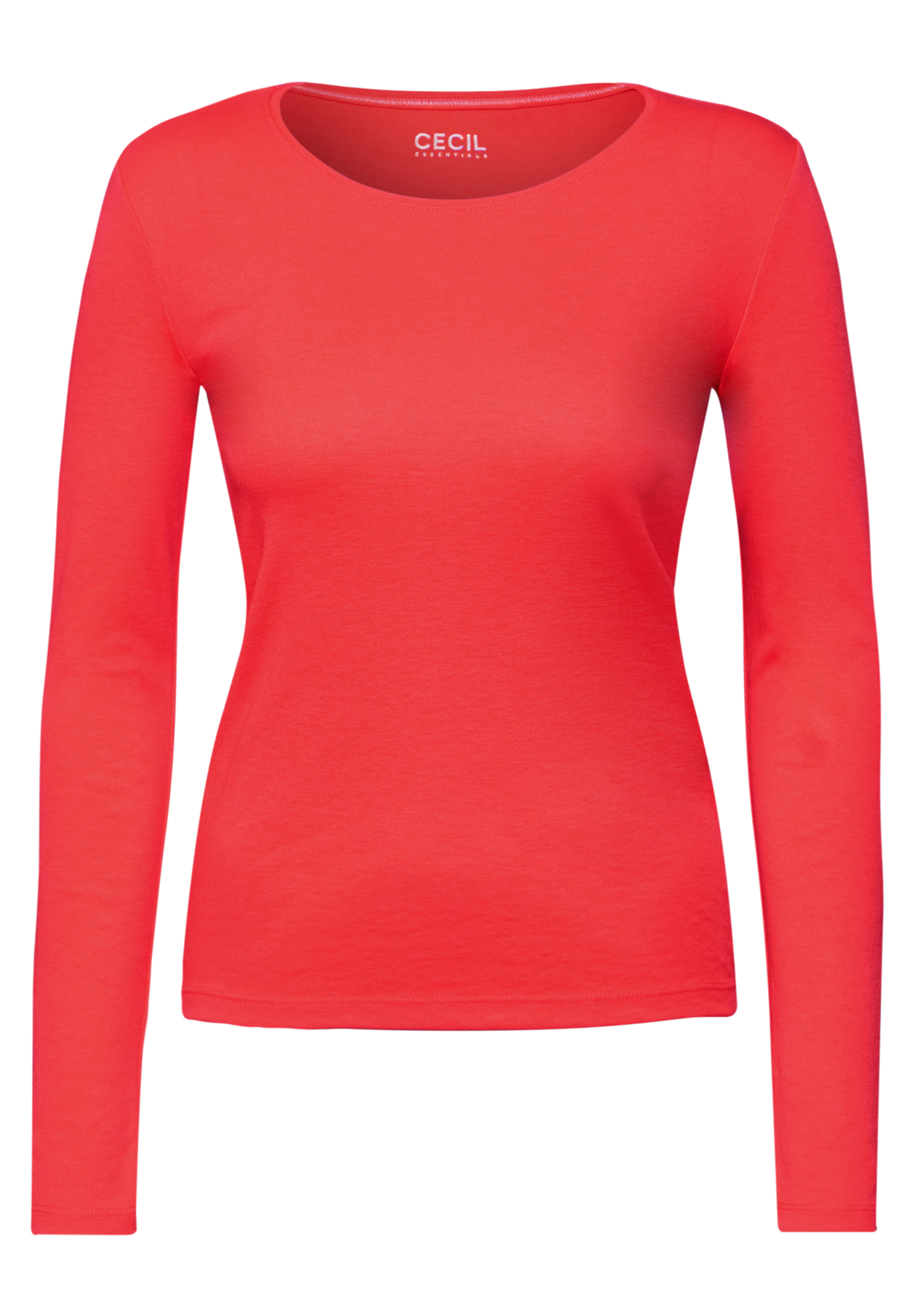 Shirt mit Rundhals