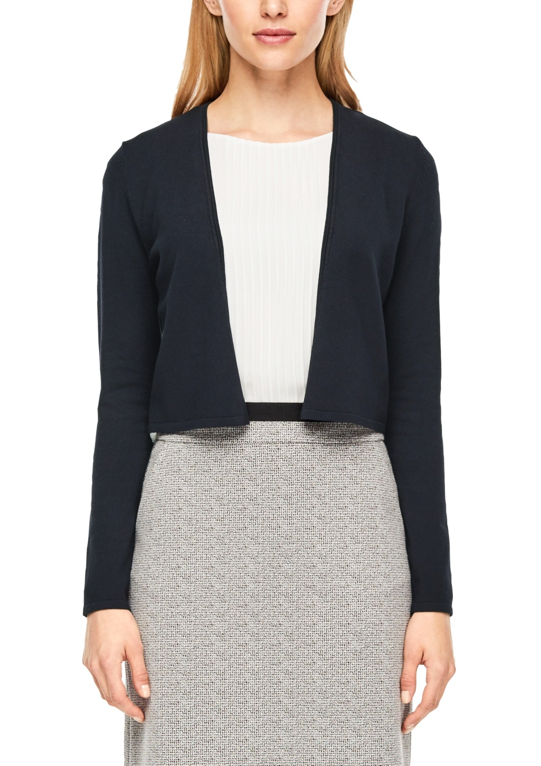 Strick-Strickjacke