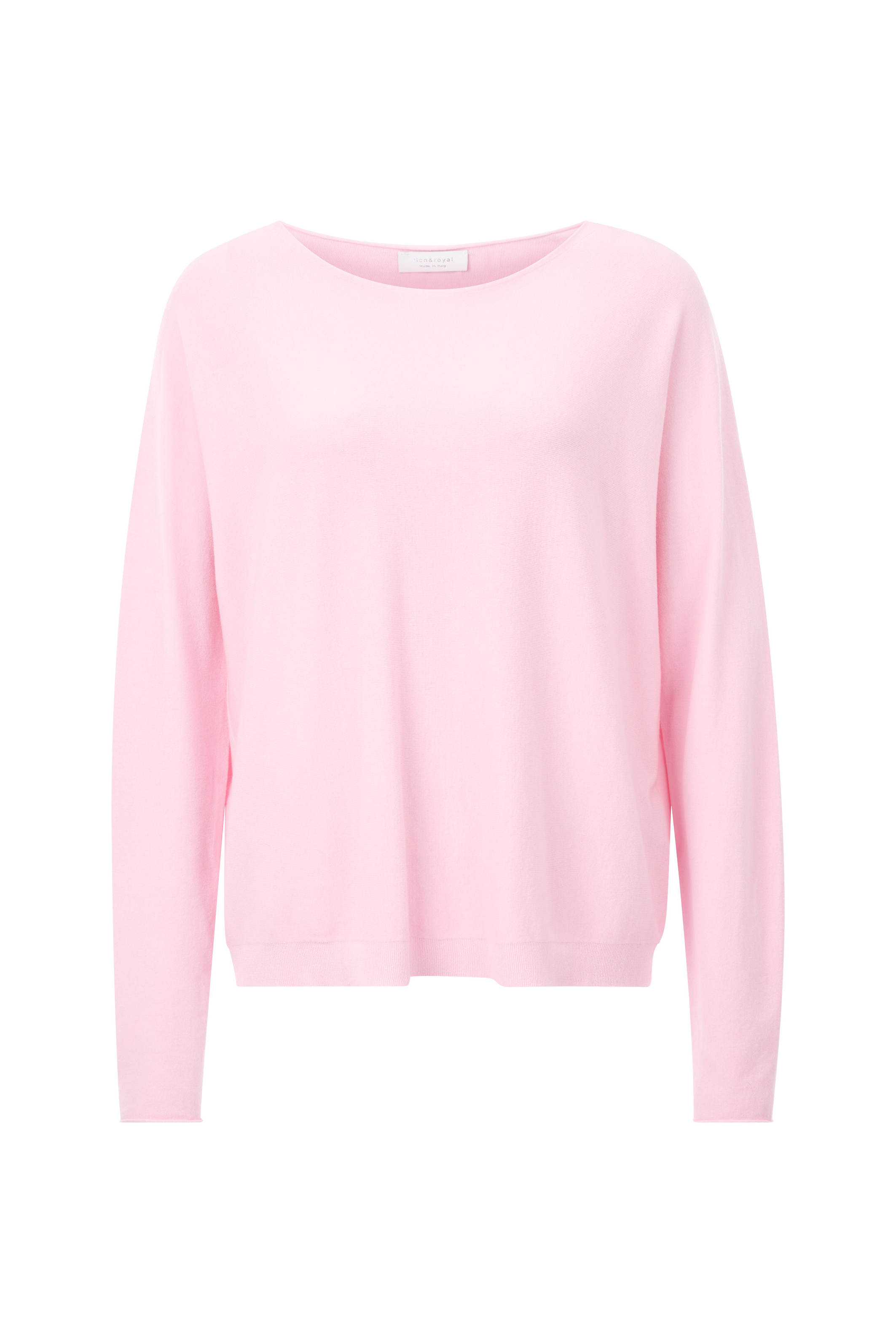 Seamless boat neck