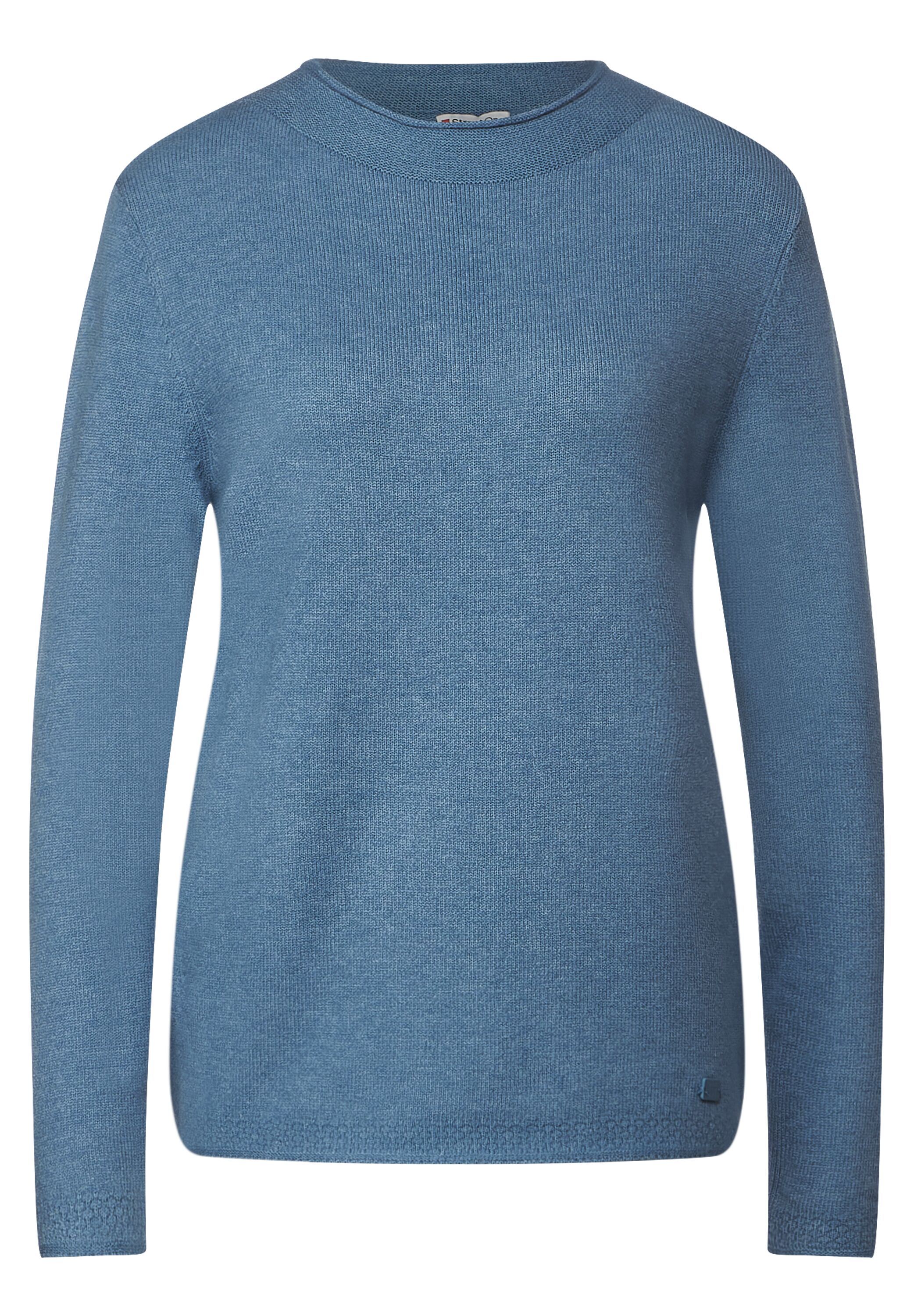 Pullover in Melange Optik