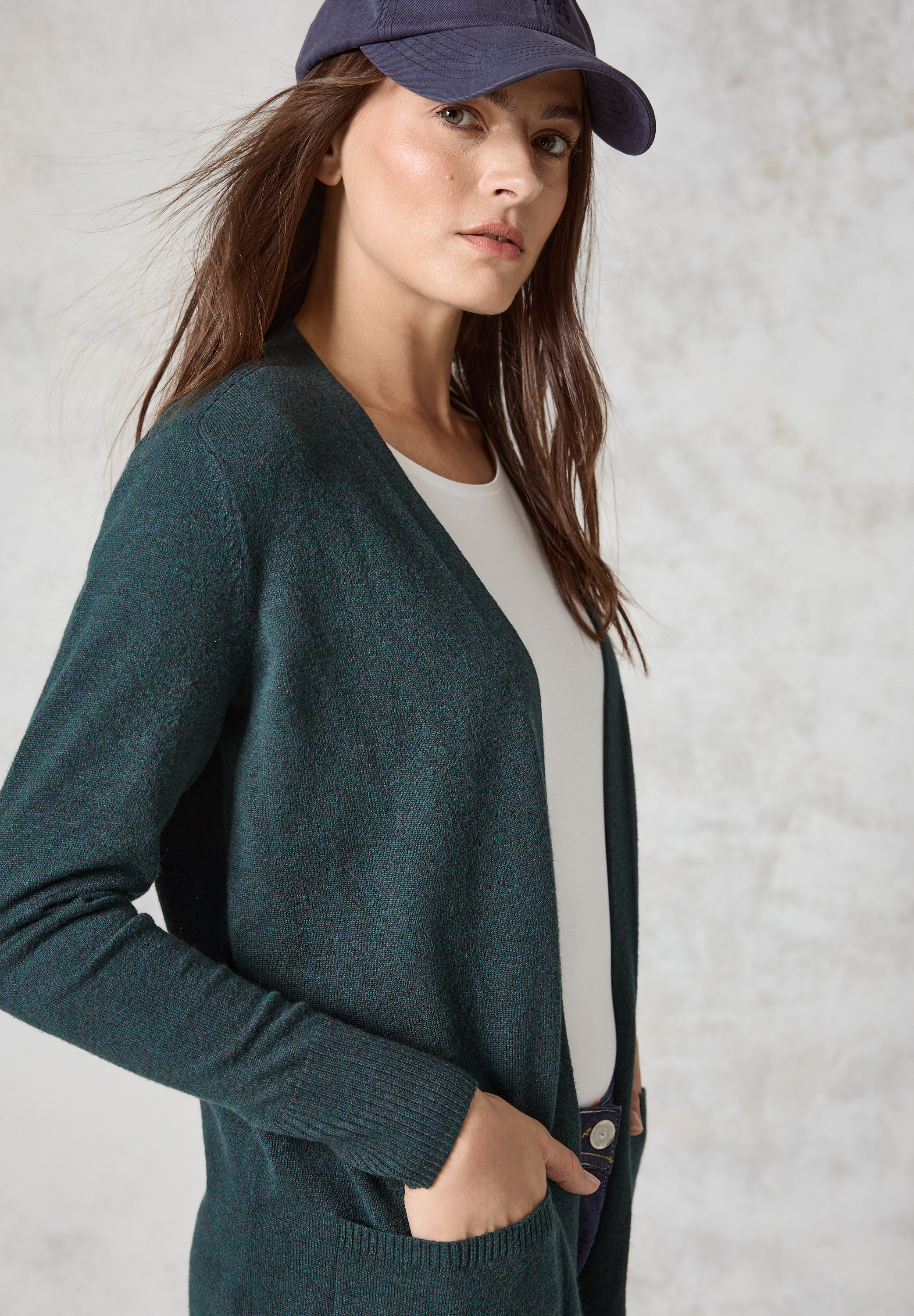 Langer Cardigan