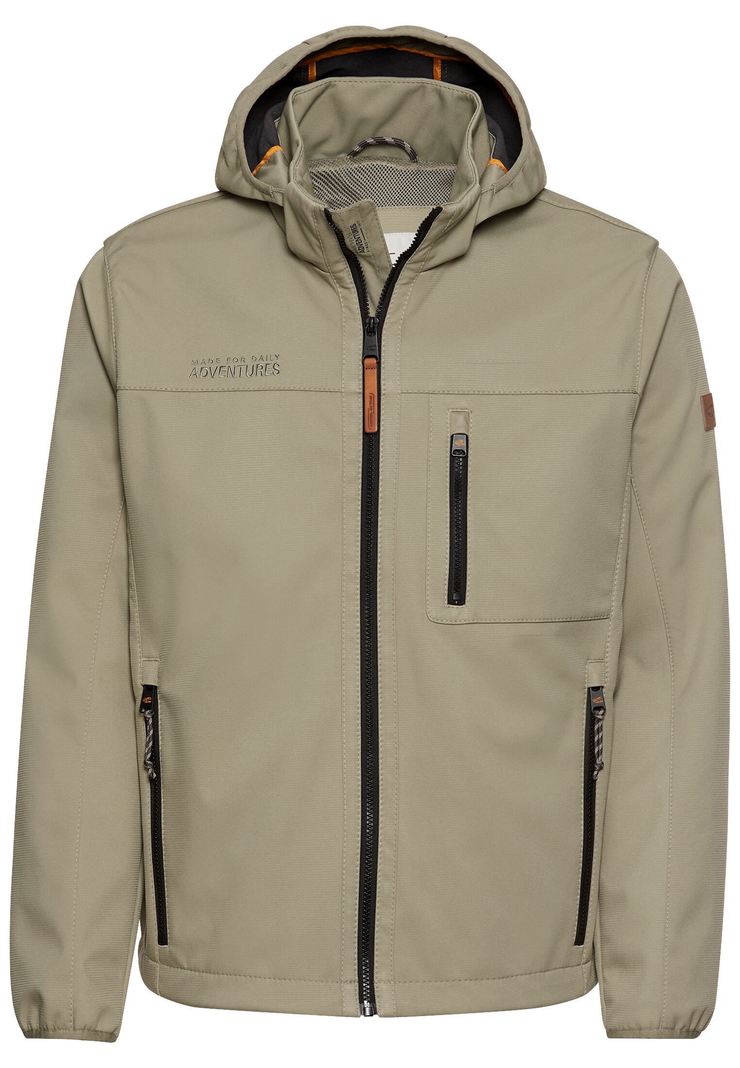 Softshell Jacke aus recyceltem Polyester