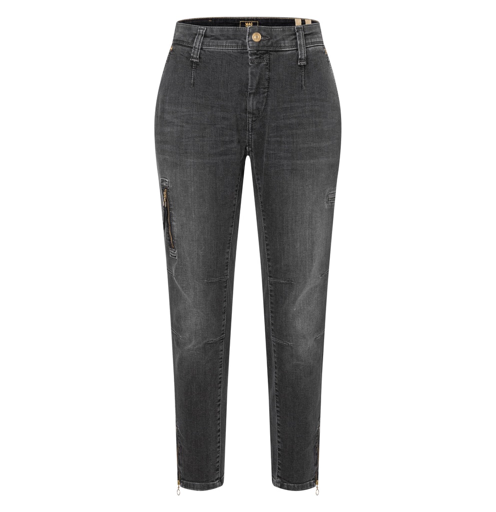 MAC JEANS - RICH cargo denim, Authentic cross denim | schwarz | 44 