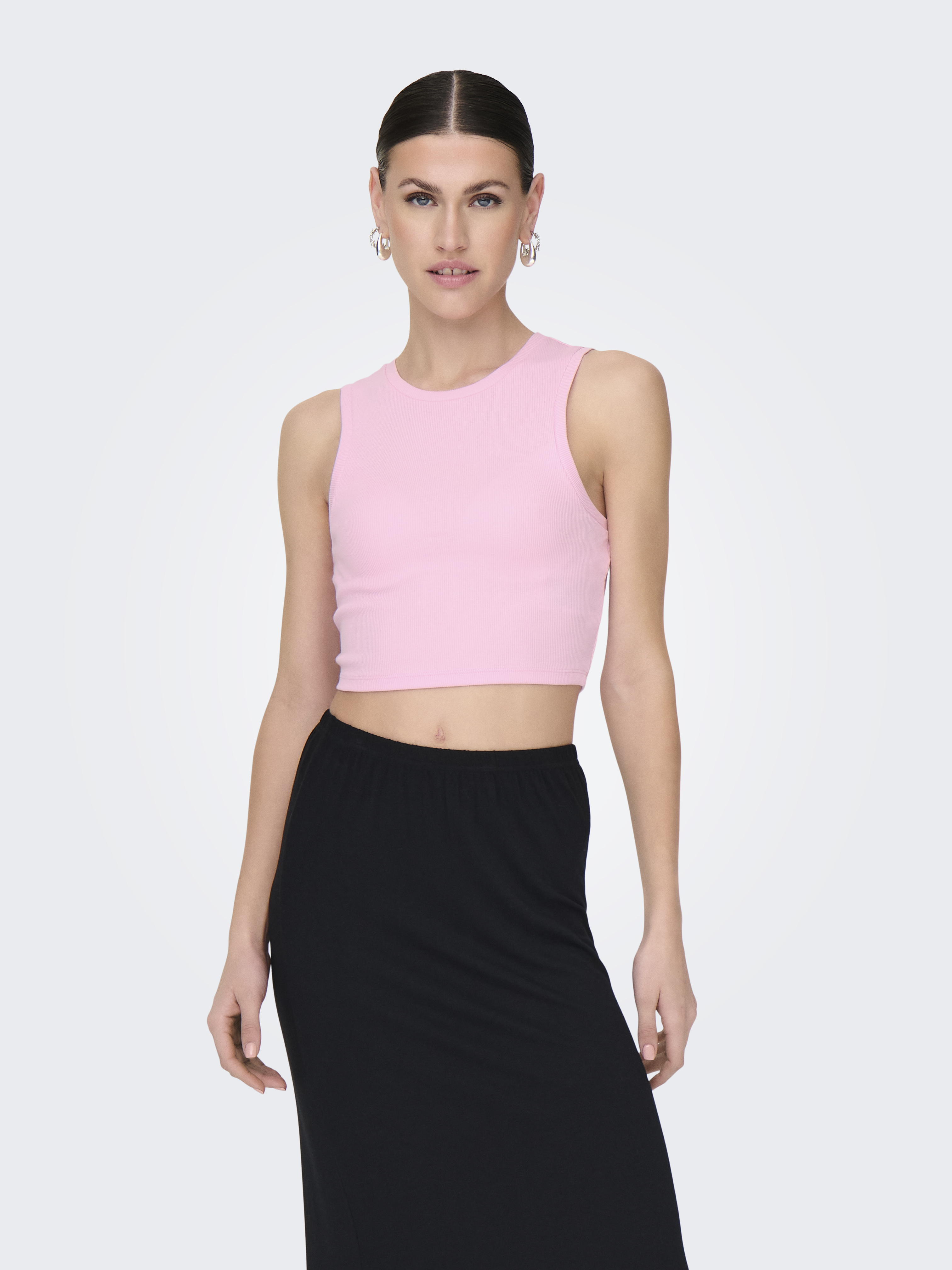 ONLVILMA S/L CROPPED TANK TOP JRS NOOS