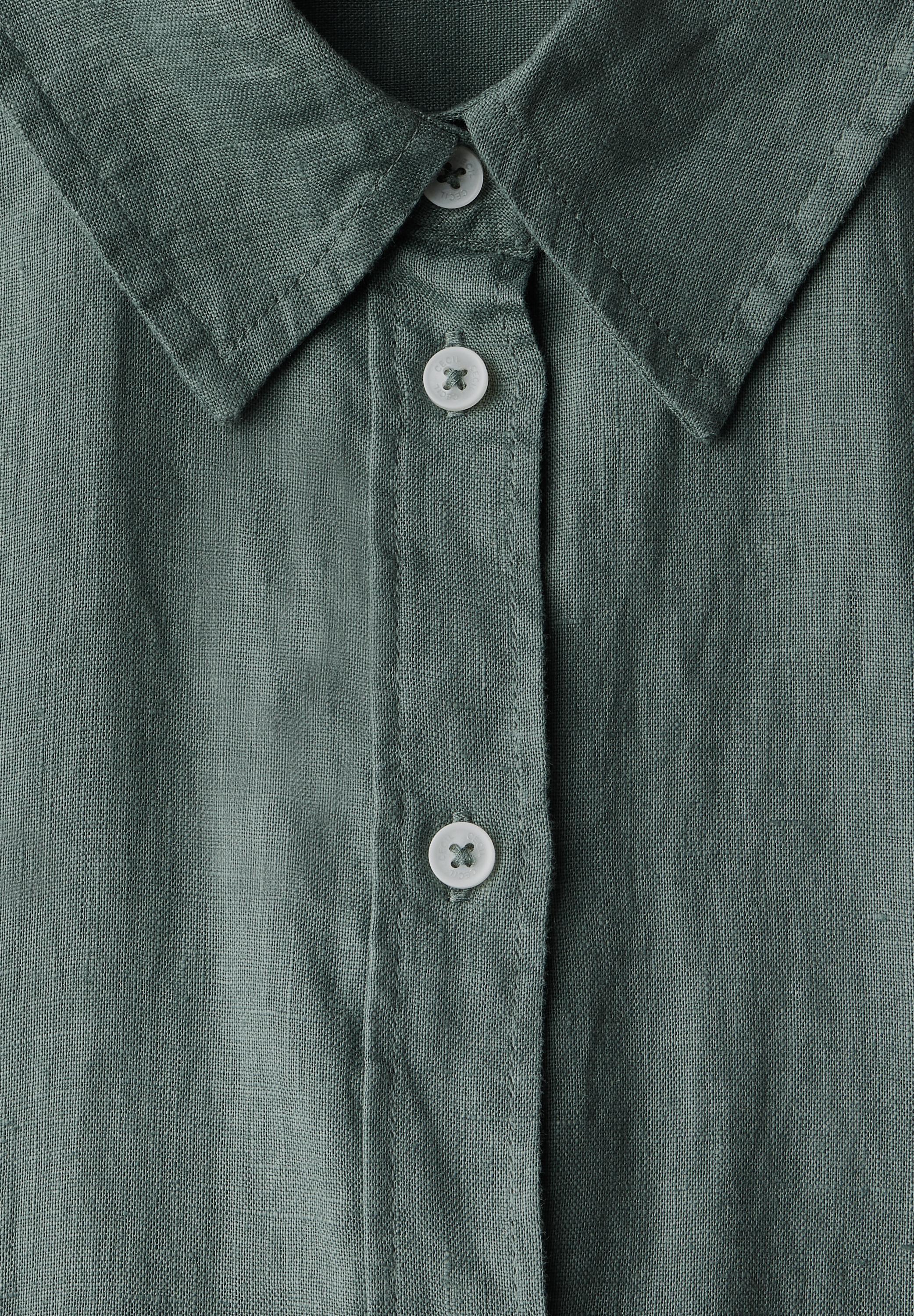 Leinen-Hemdbluse
