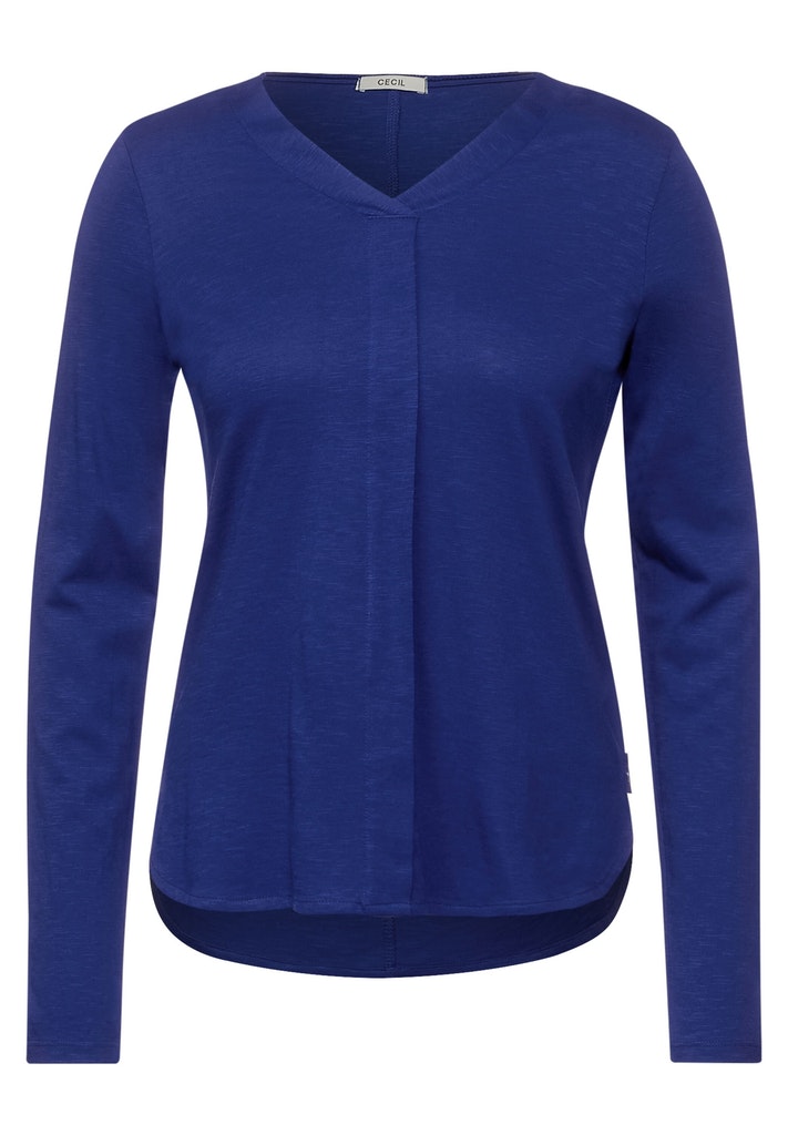Shirt mit V-Ausschnitt