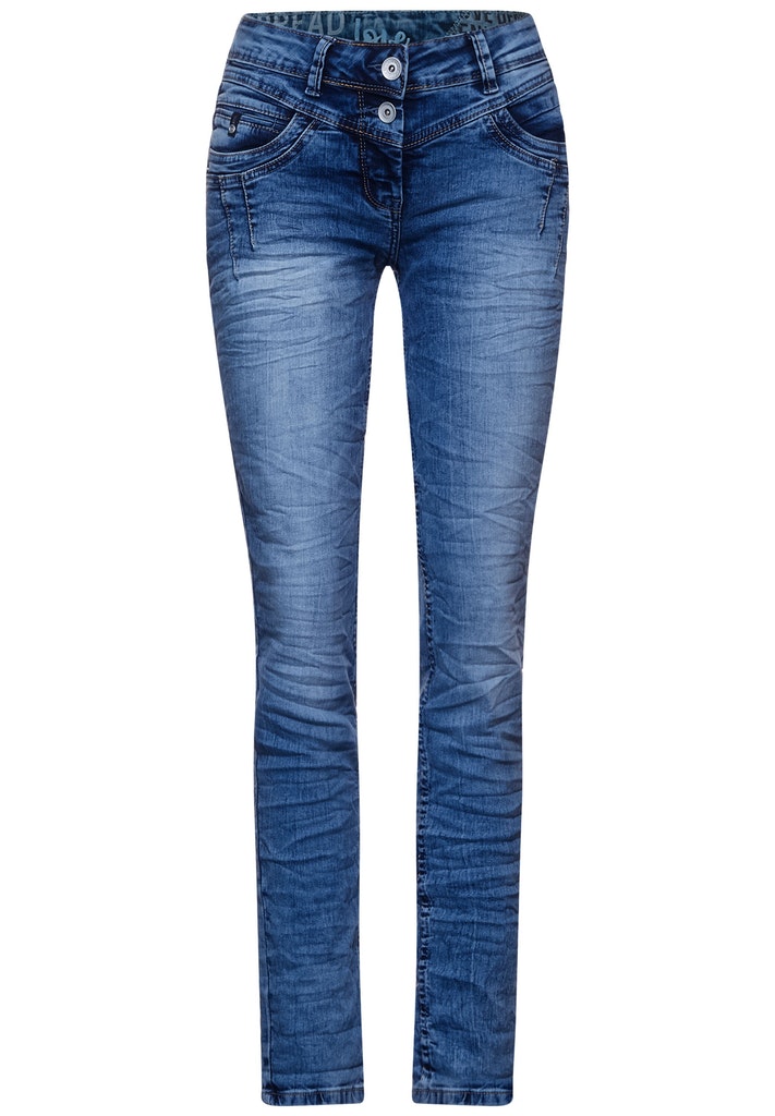 Loose Fit Jeans in helblau