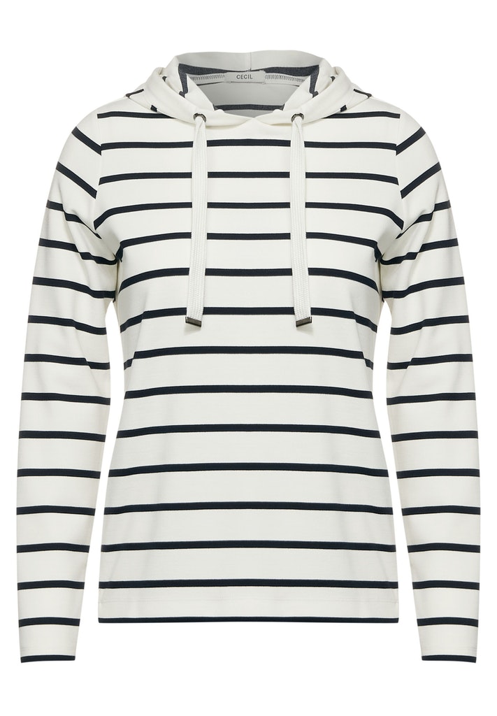 Kapuzenshirt mit Streifen