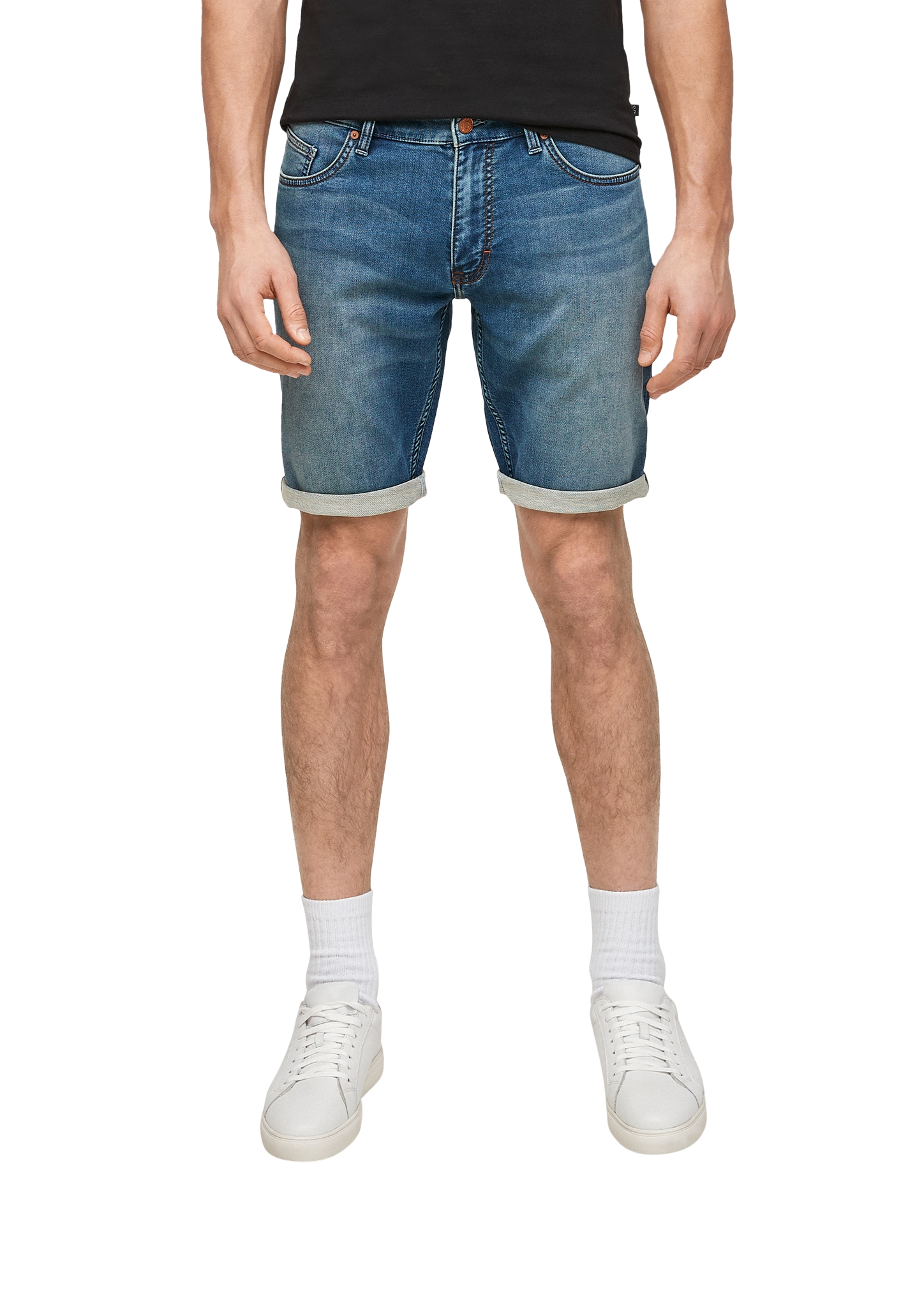 Denim-Bermuda