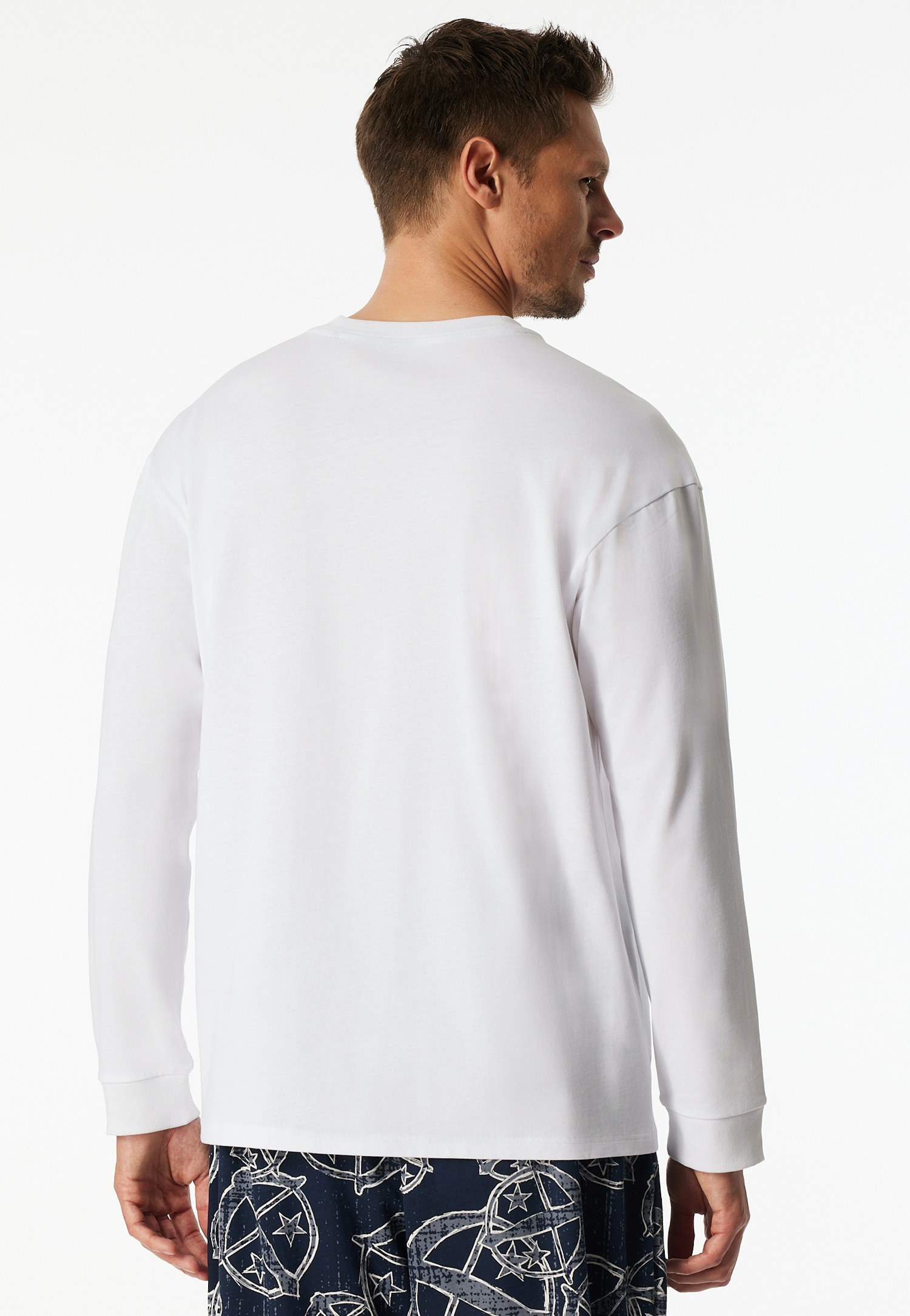 Langarmshirt Rundhals