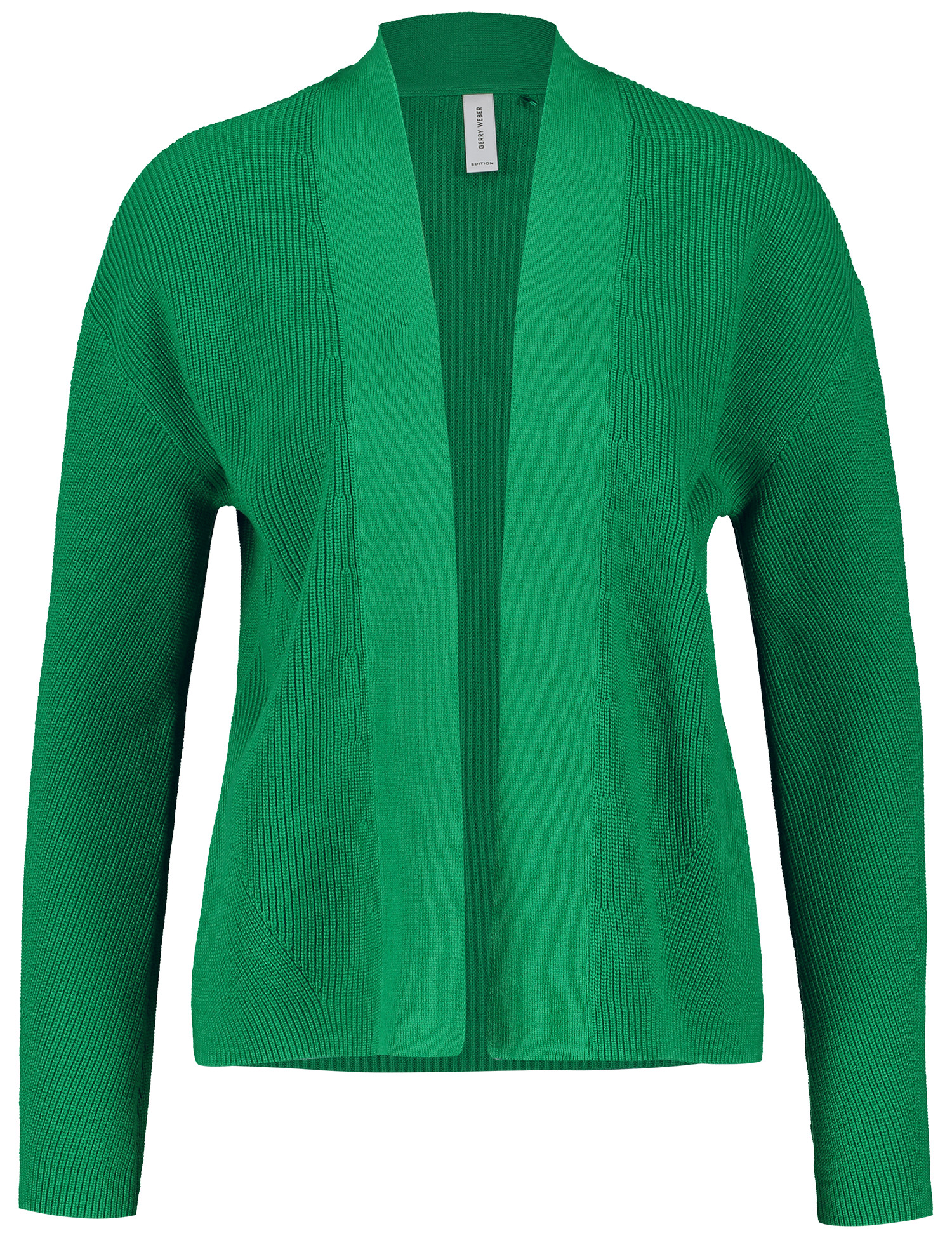 Offene Strickjacke