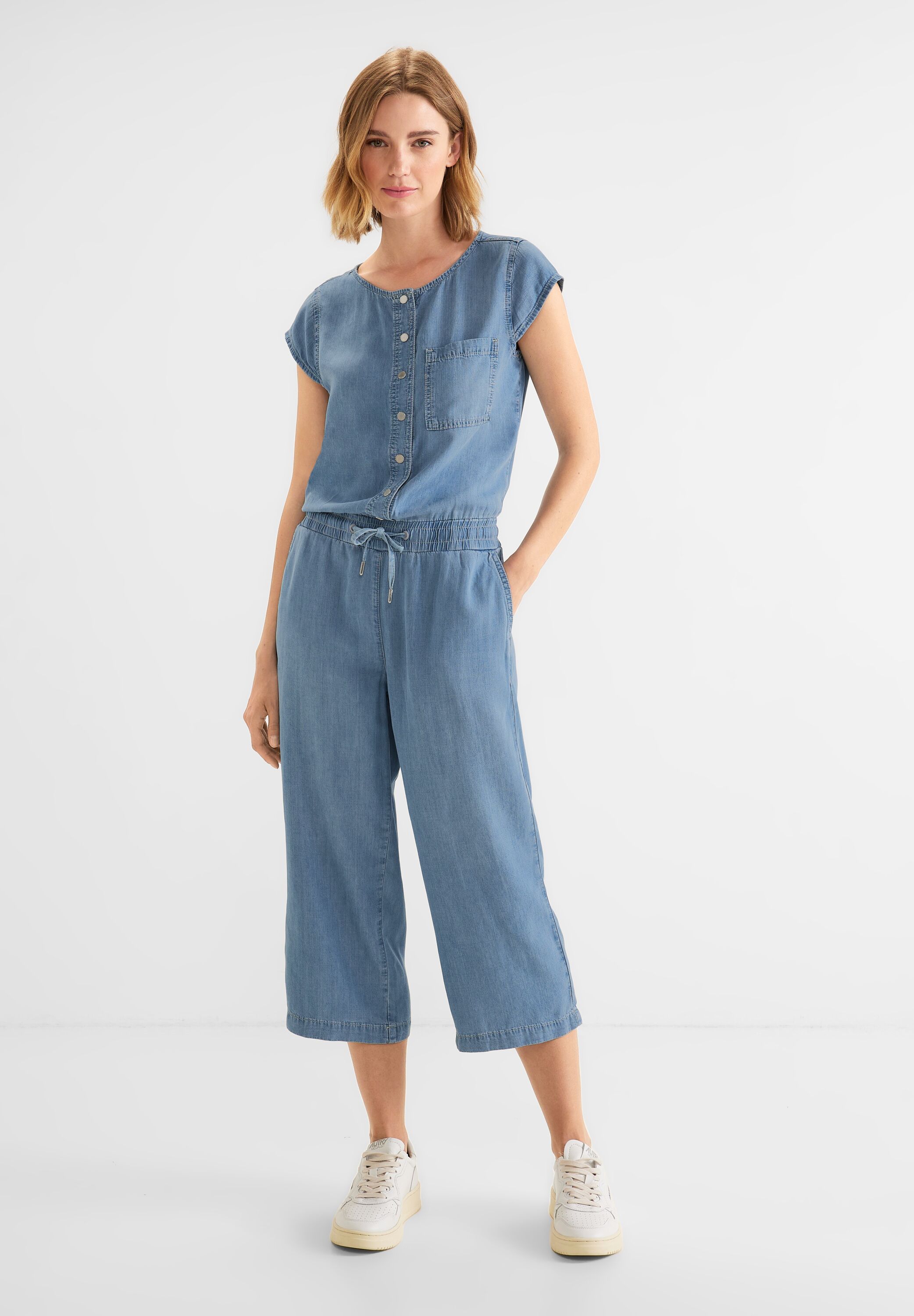 Loose Fit Jumpsuit in Lyocel
