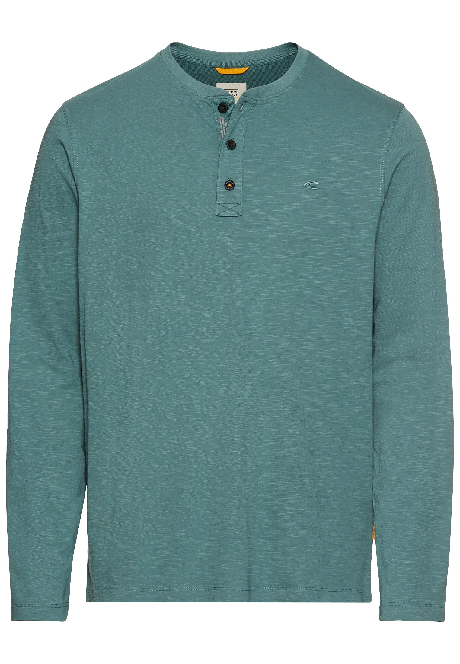 Langarm Henley aus Organic Cotton