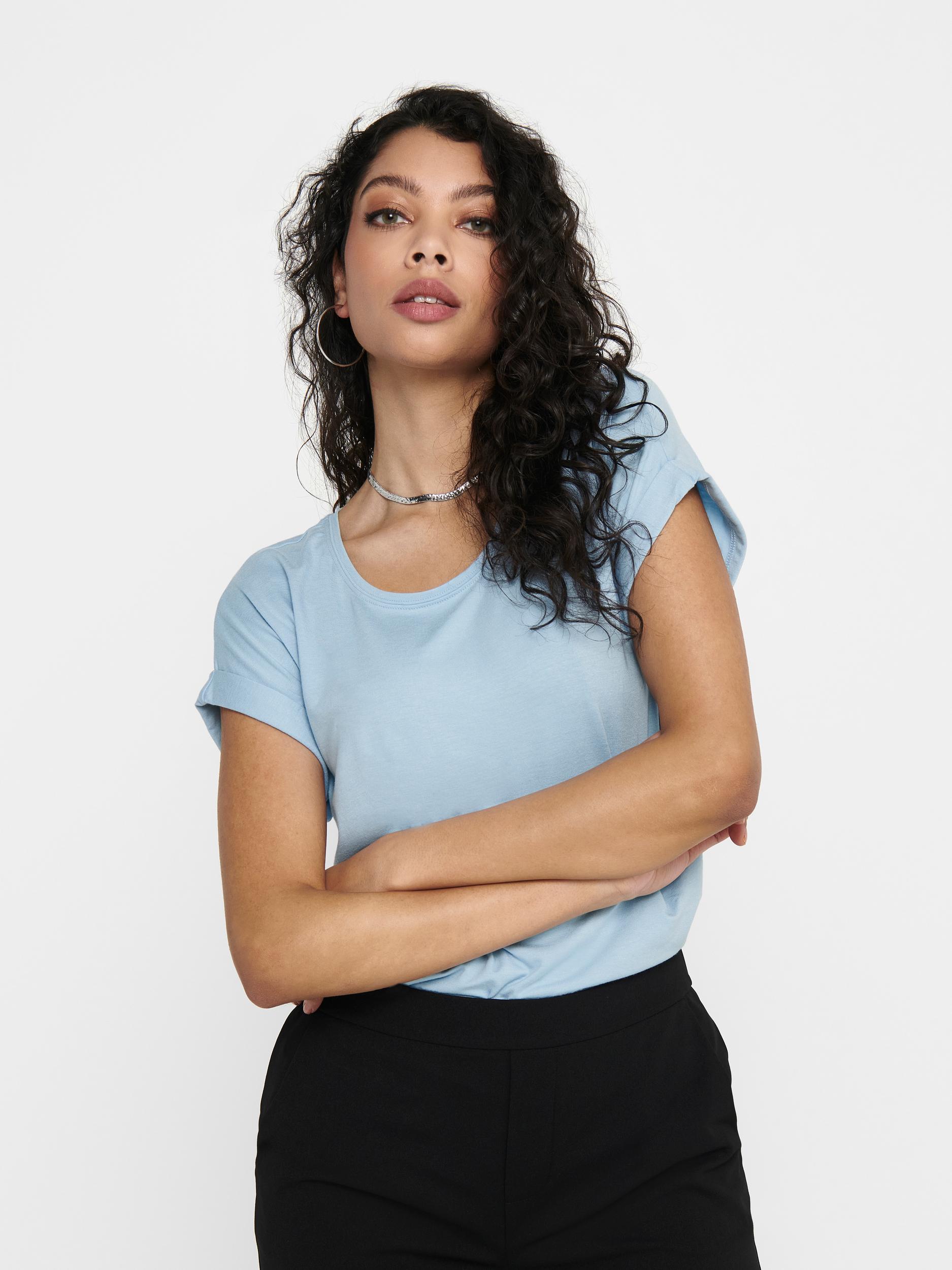 ONLMOSTER S/S O-NECK TOP NOOS JRS