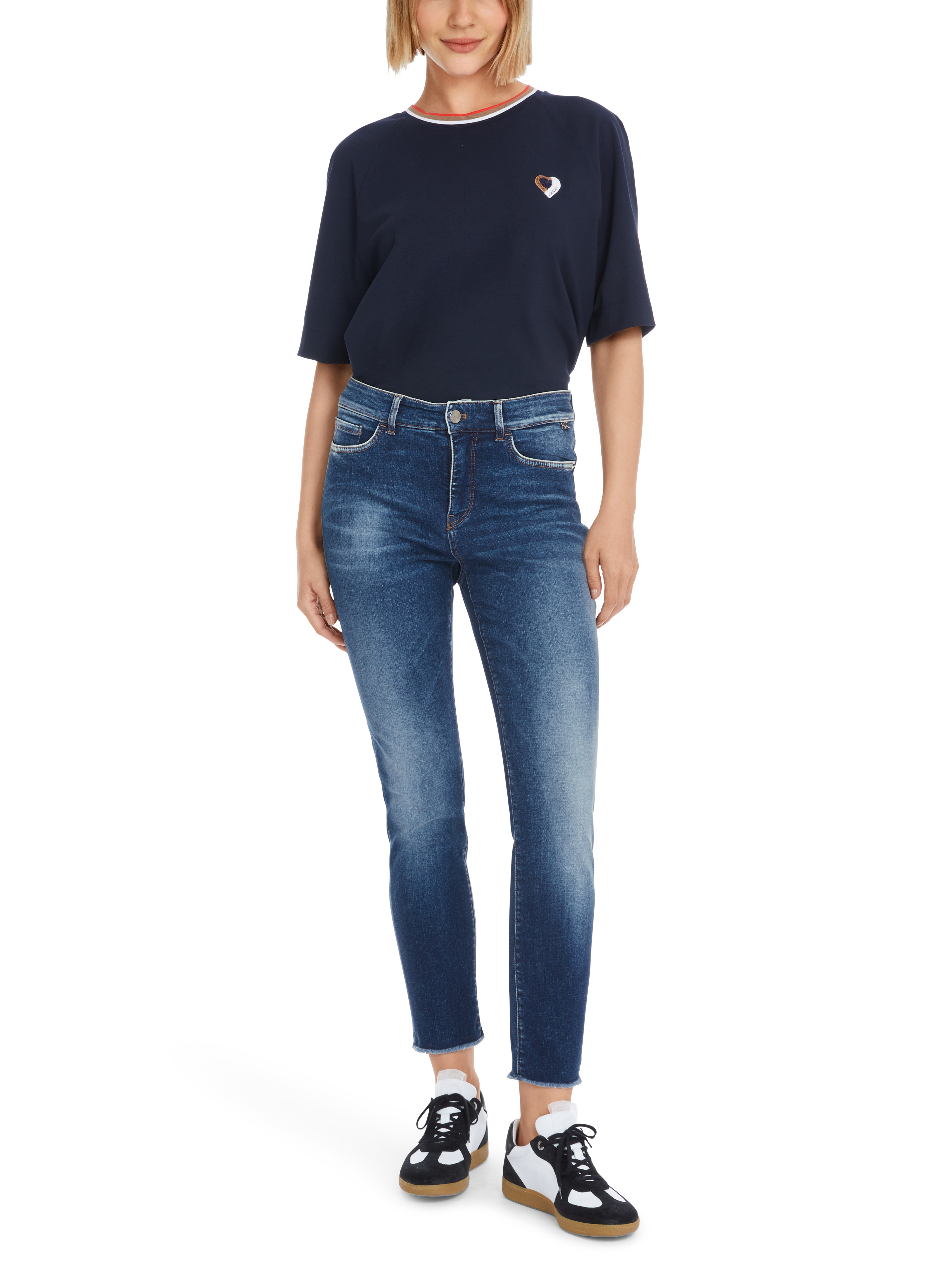 Jeans Modell SILEA mit Used-Waschung