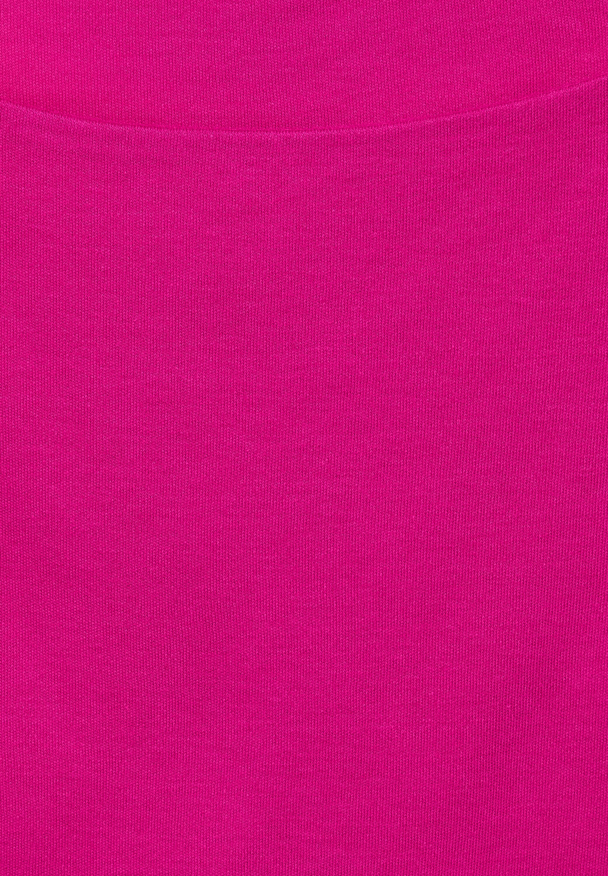 Shirt in Unifarbe