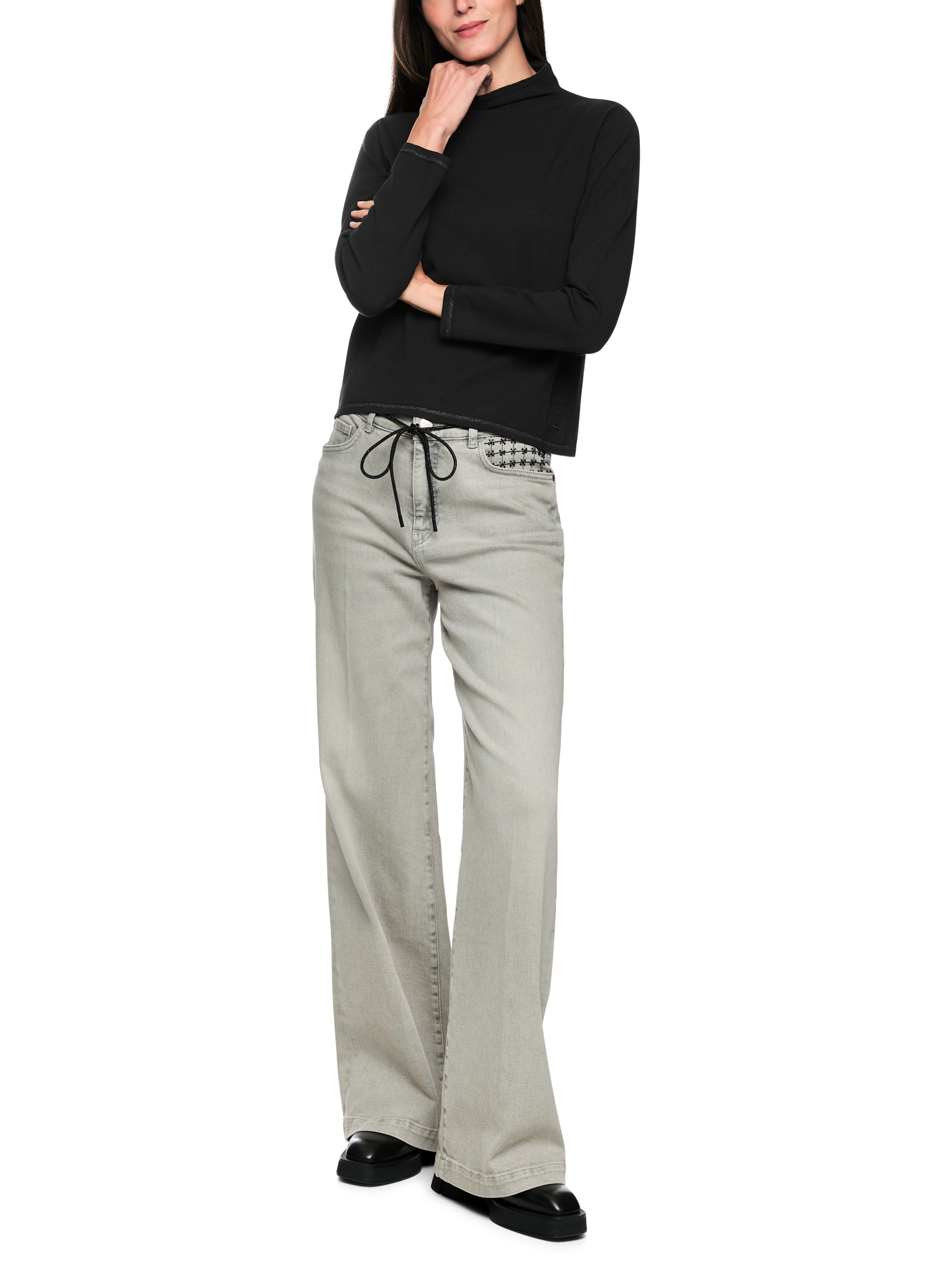 Feinstrick-Pullover Knitted in Germany