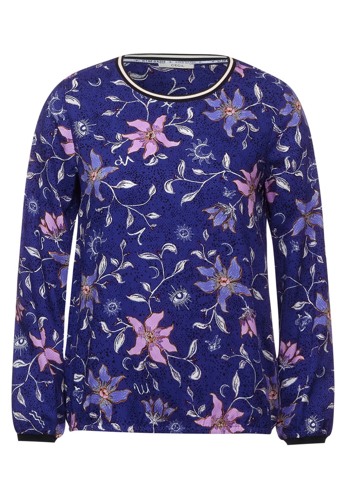 Bluse mit Blumen Print
