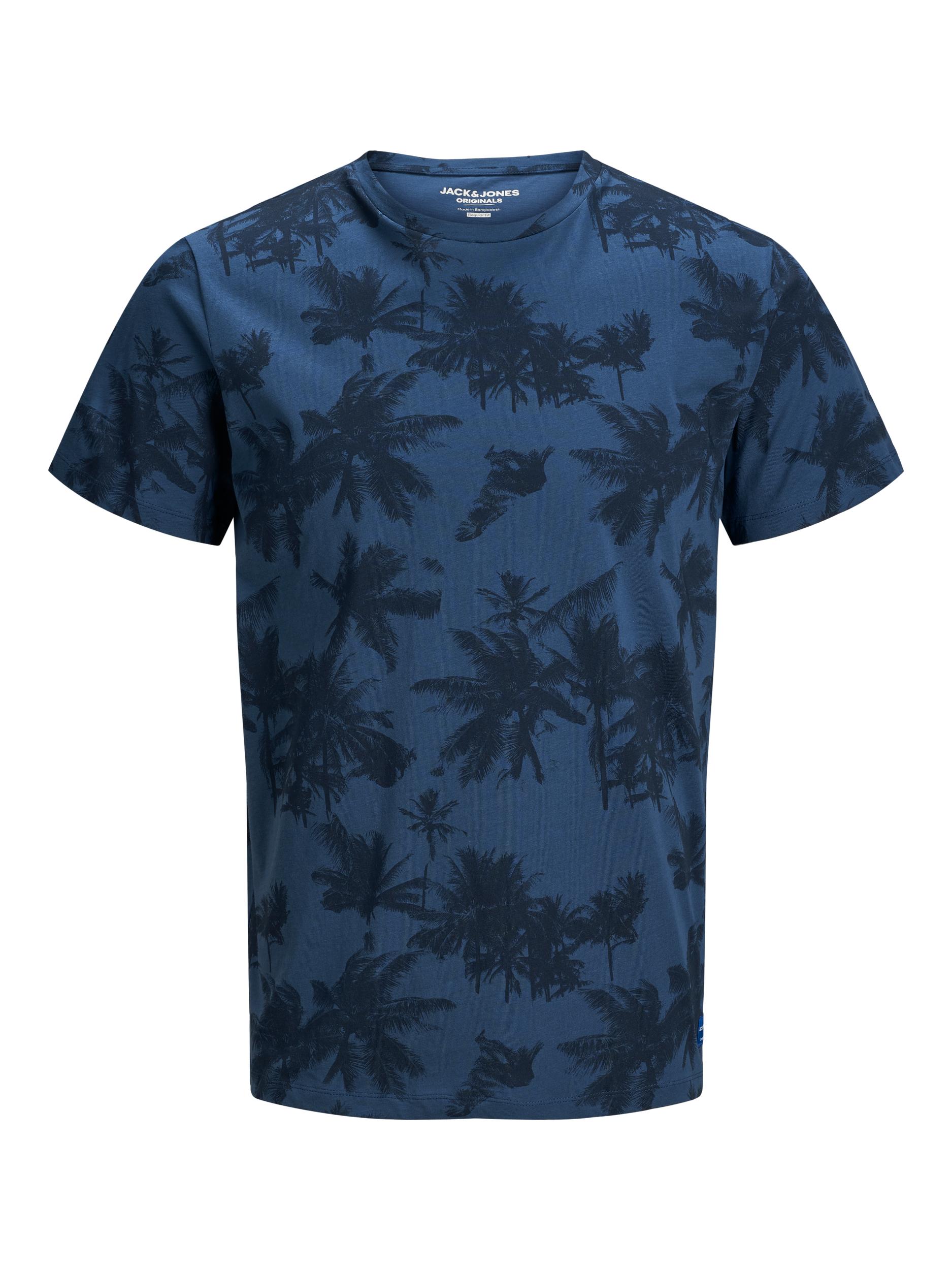 JORNATURE AOP TEE SS CREW NECK