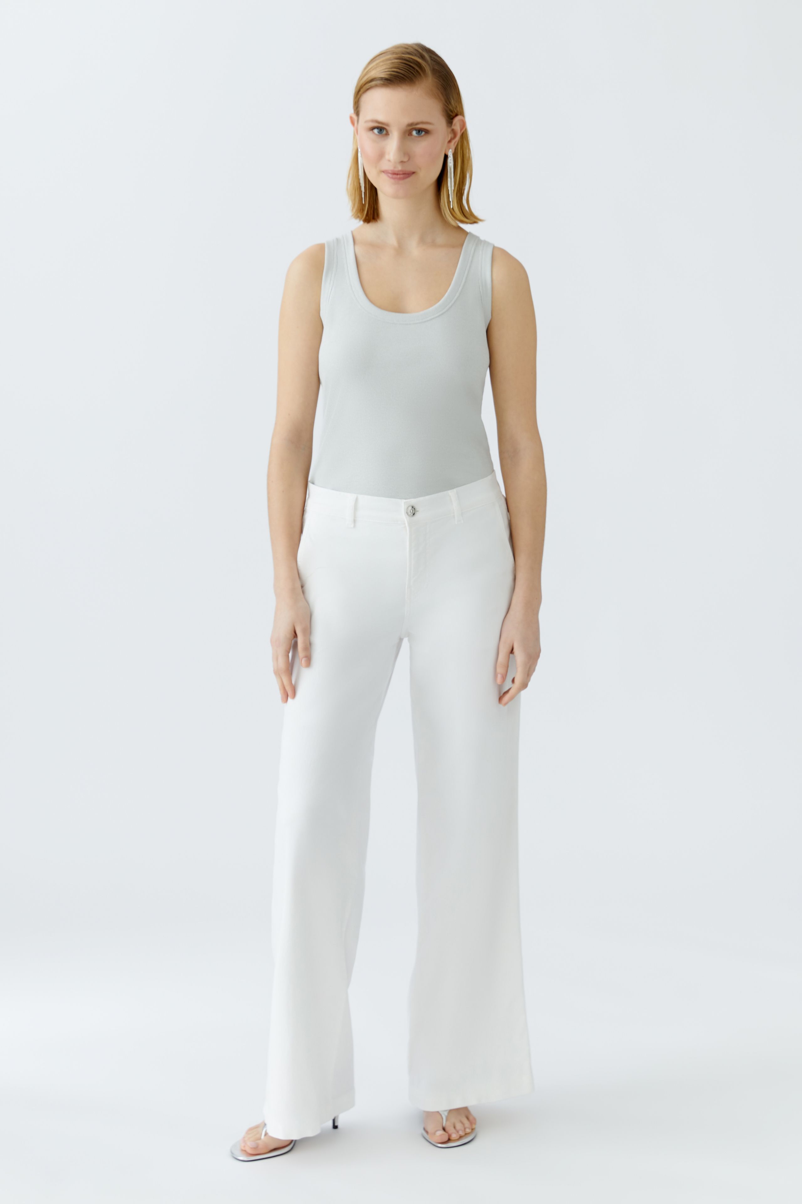 Tank Top Viskose mit Glanzgarn