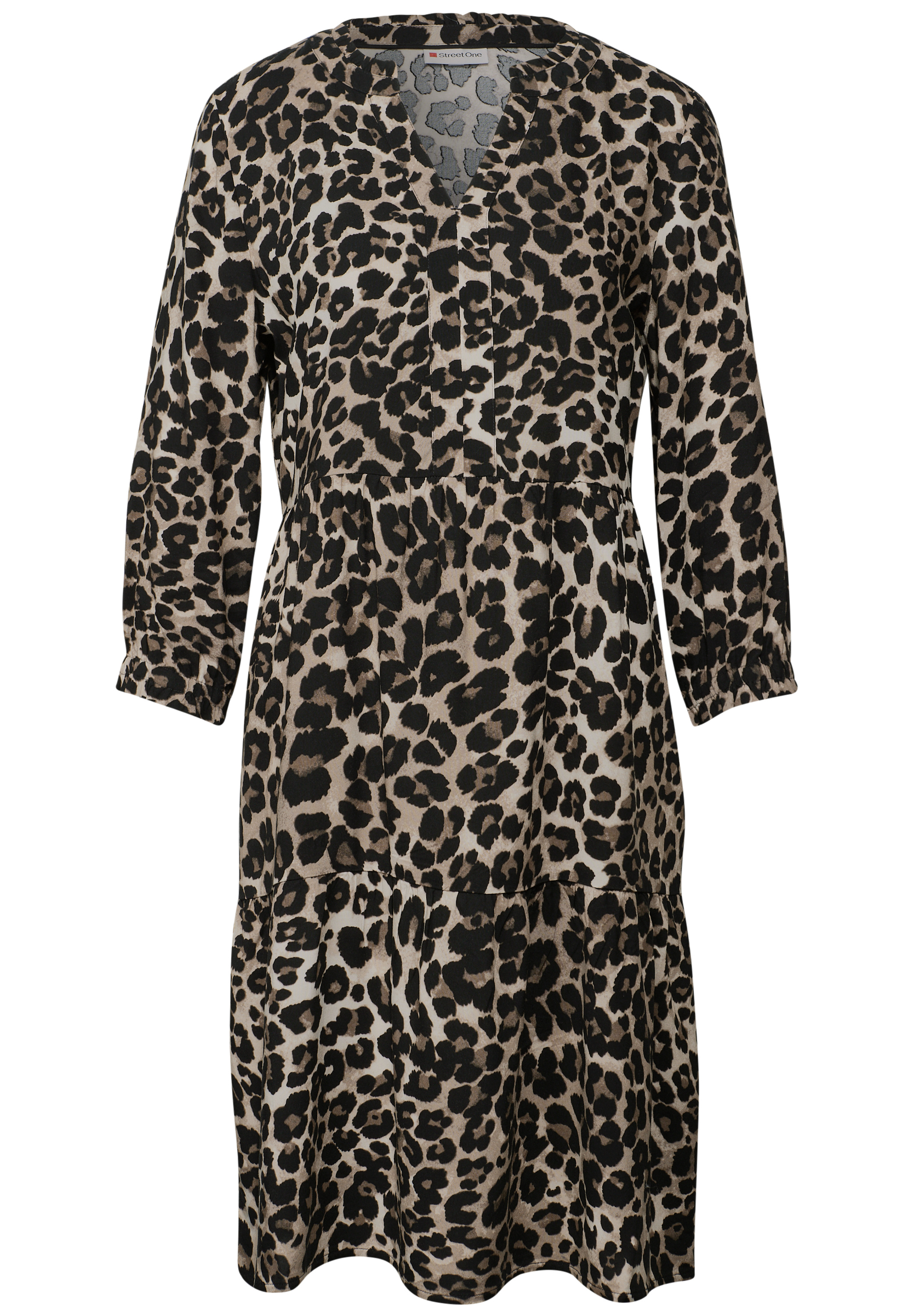 Gemustertes Tunika-Kleid