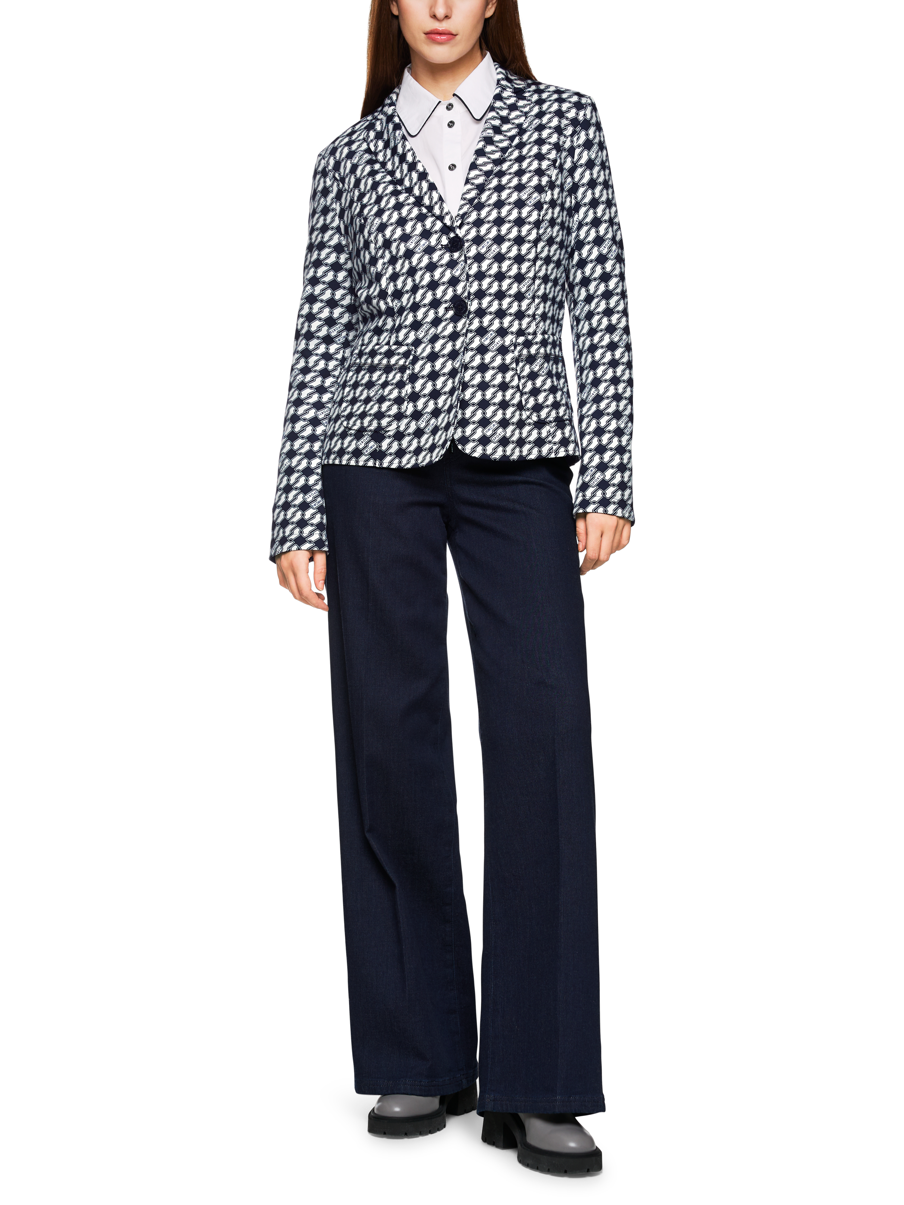 Bedruckter Blazer