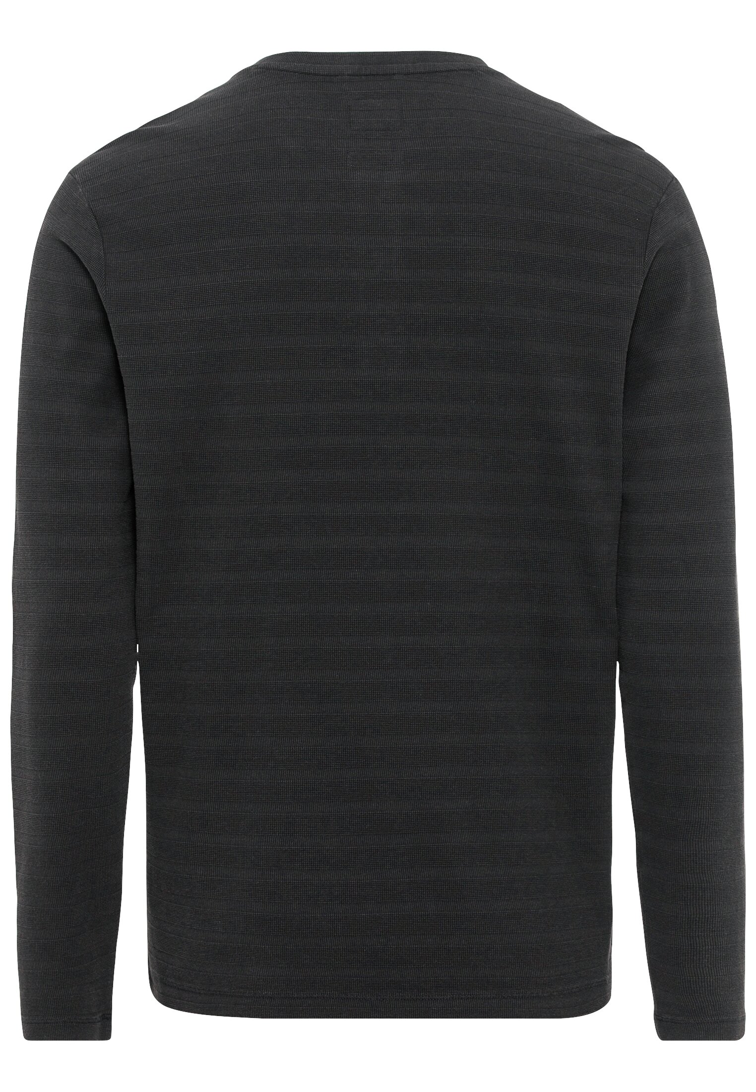 Langarm Henleyshirt aus reiner Baumwolle