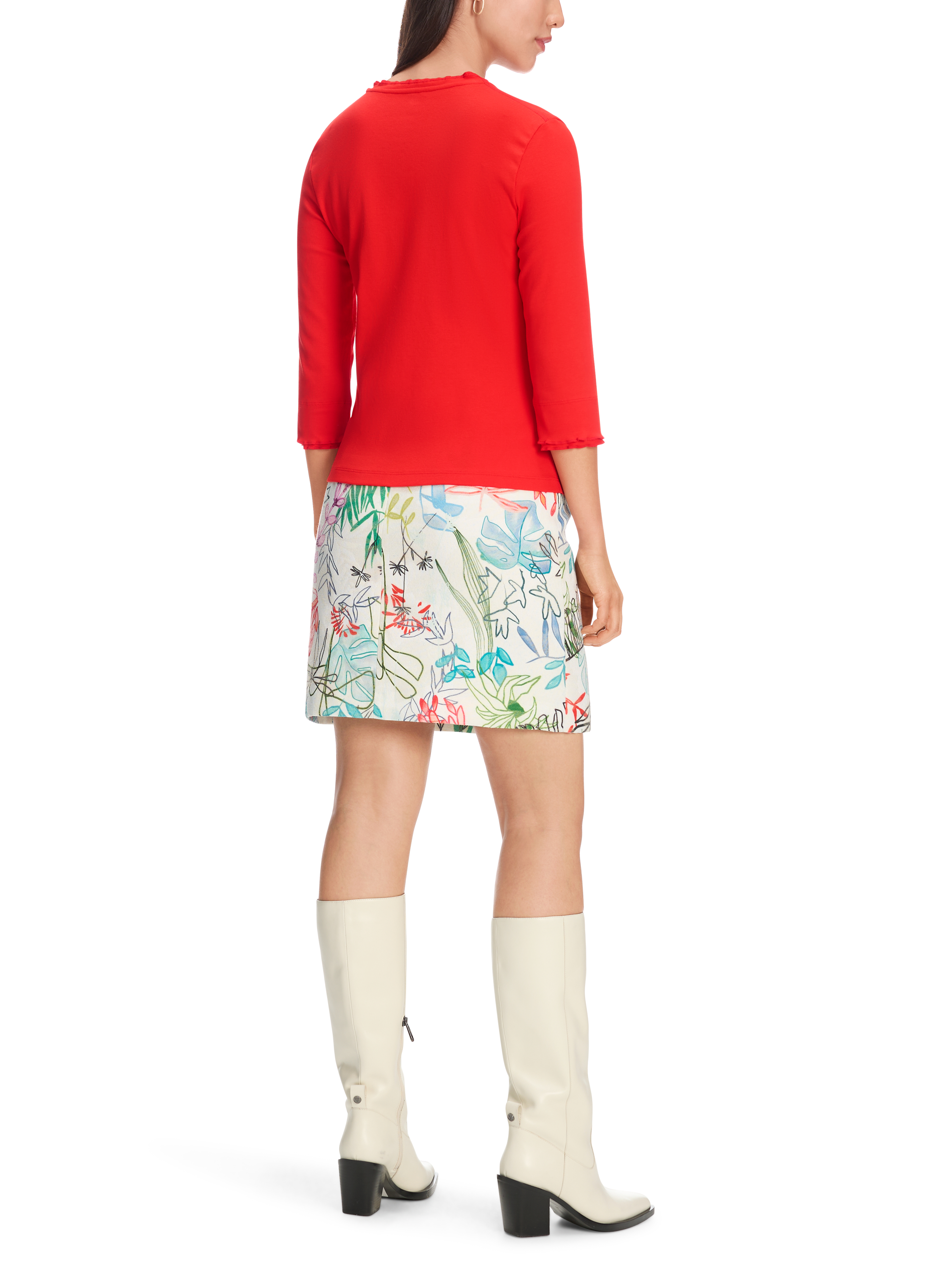 Uni Jacke in Cotton-Ripp