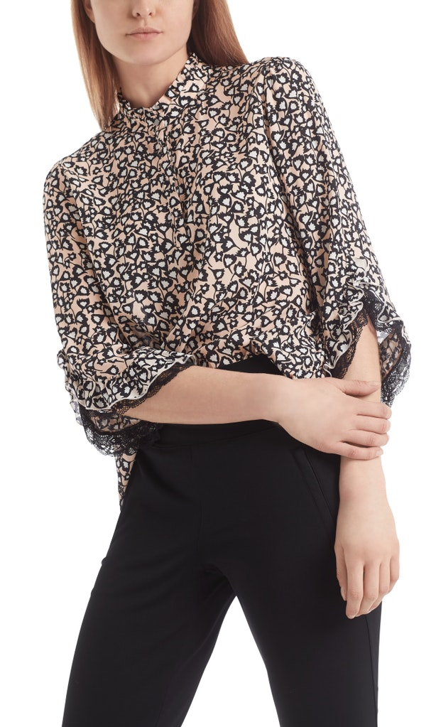 Romantische Bluse aus Viskose