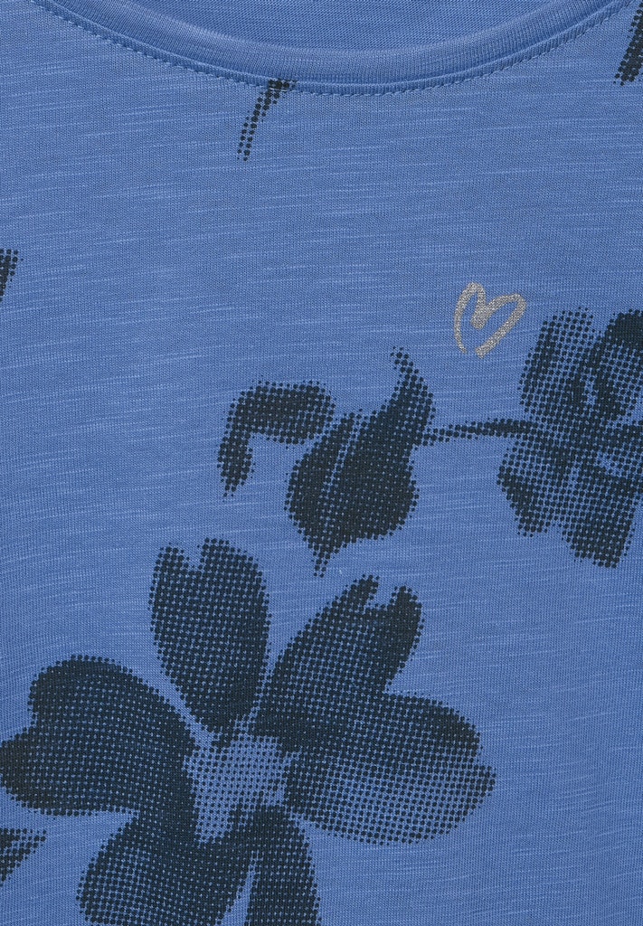 T-Shirt mit Blumenprint