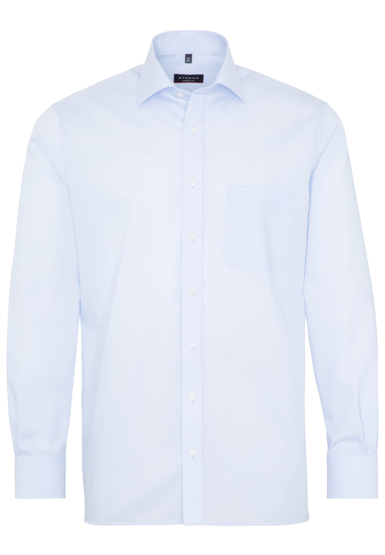 ETERNA LANGARM HEMD MODERN FIT POPELINE