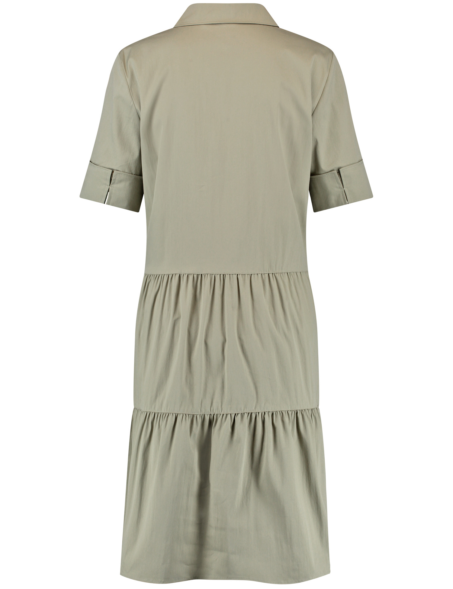 Jerseykleid mit Hemdkragen
