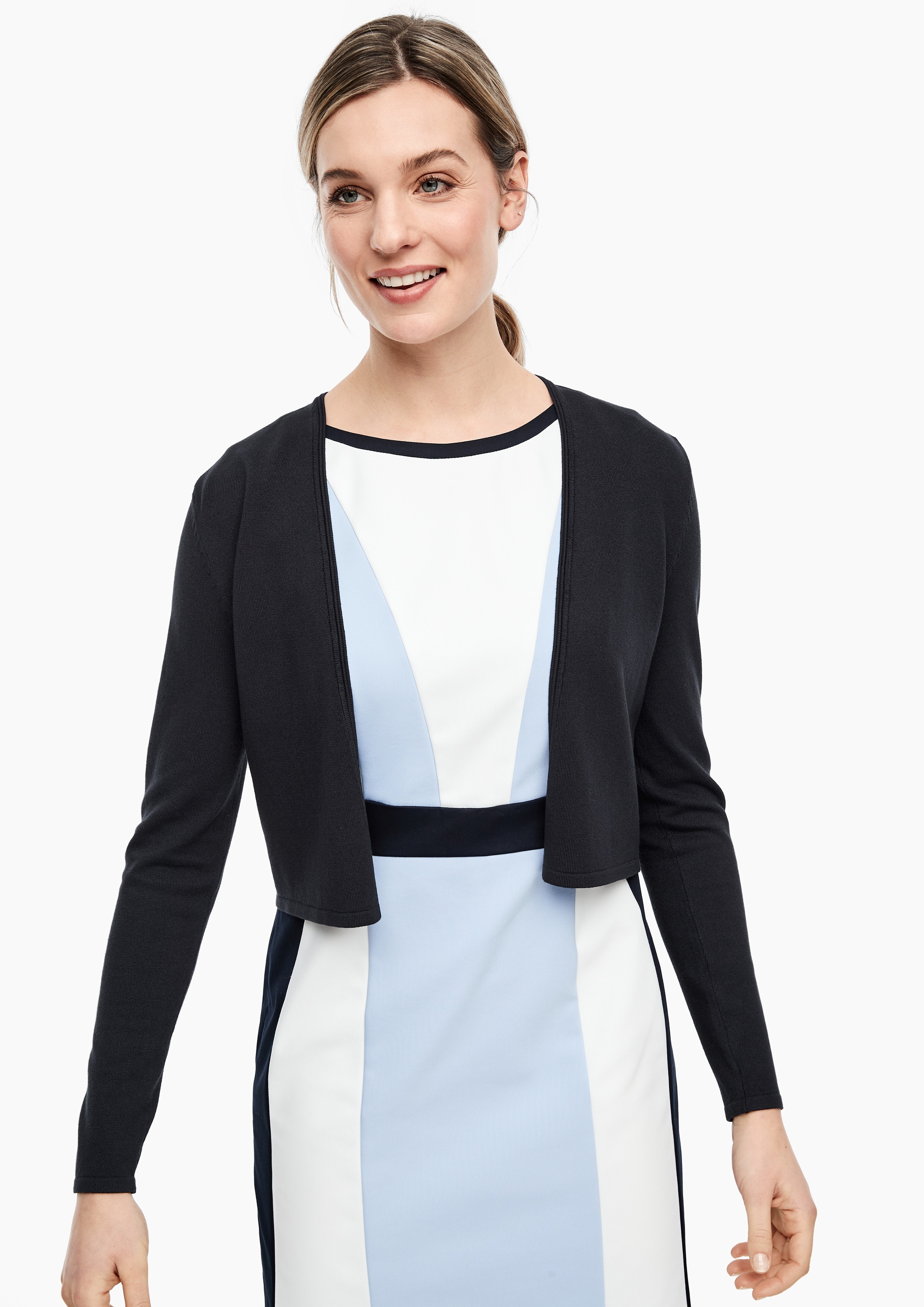 Strick-Strickjacke