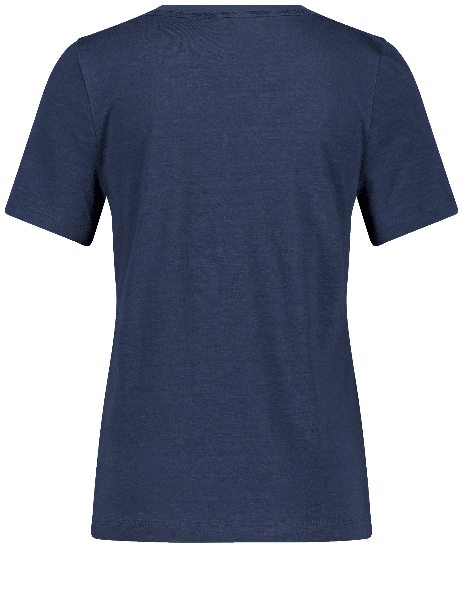 T-Shirt aus Viskose-Leinen-Mischung