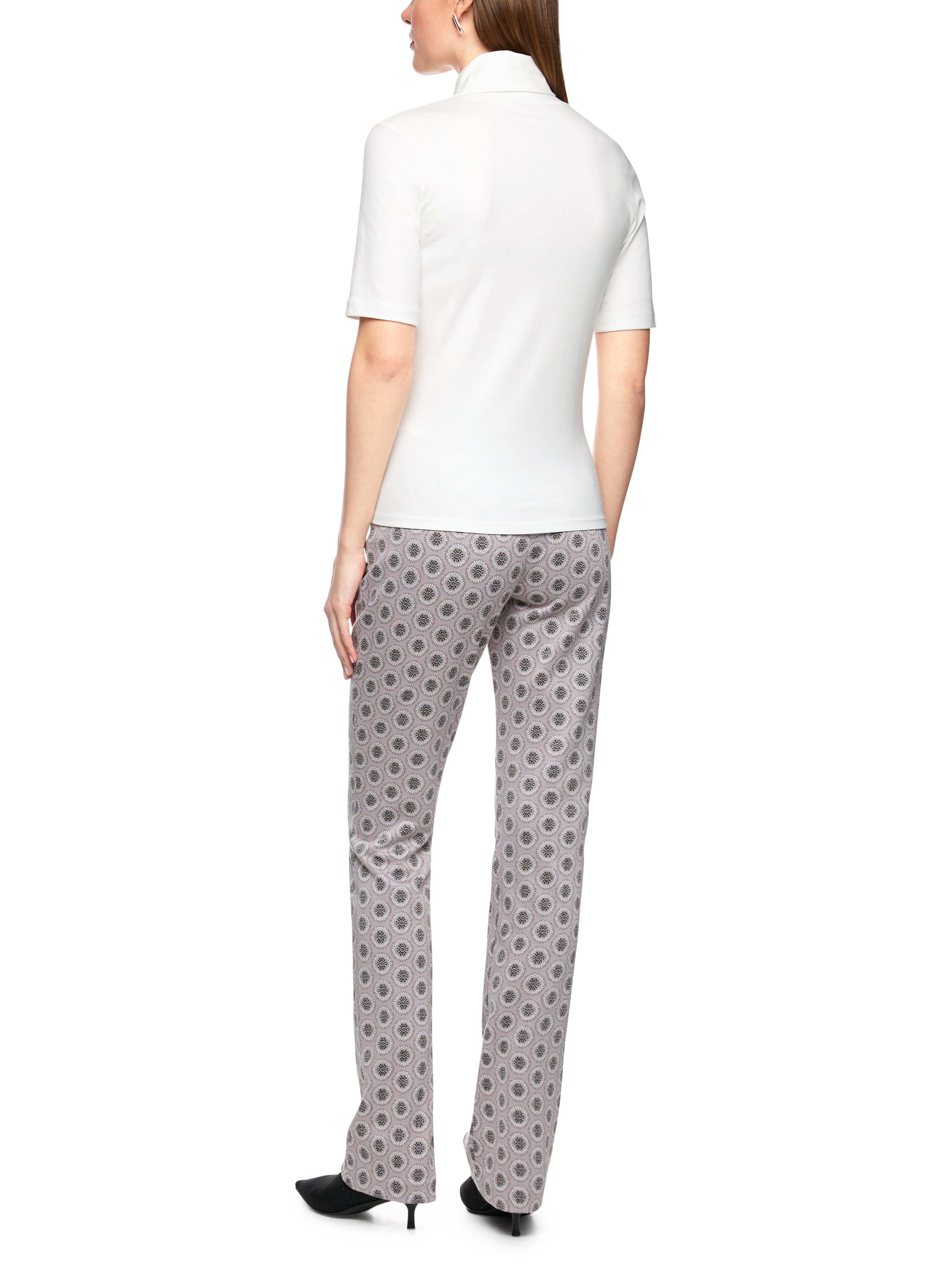 T-Shirt mit Rollkragen