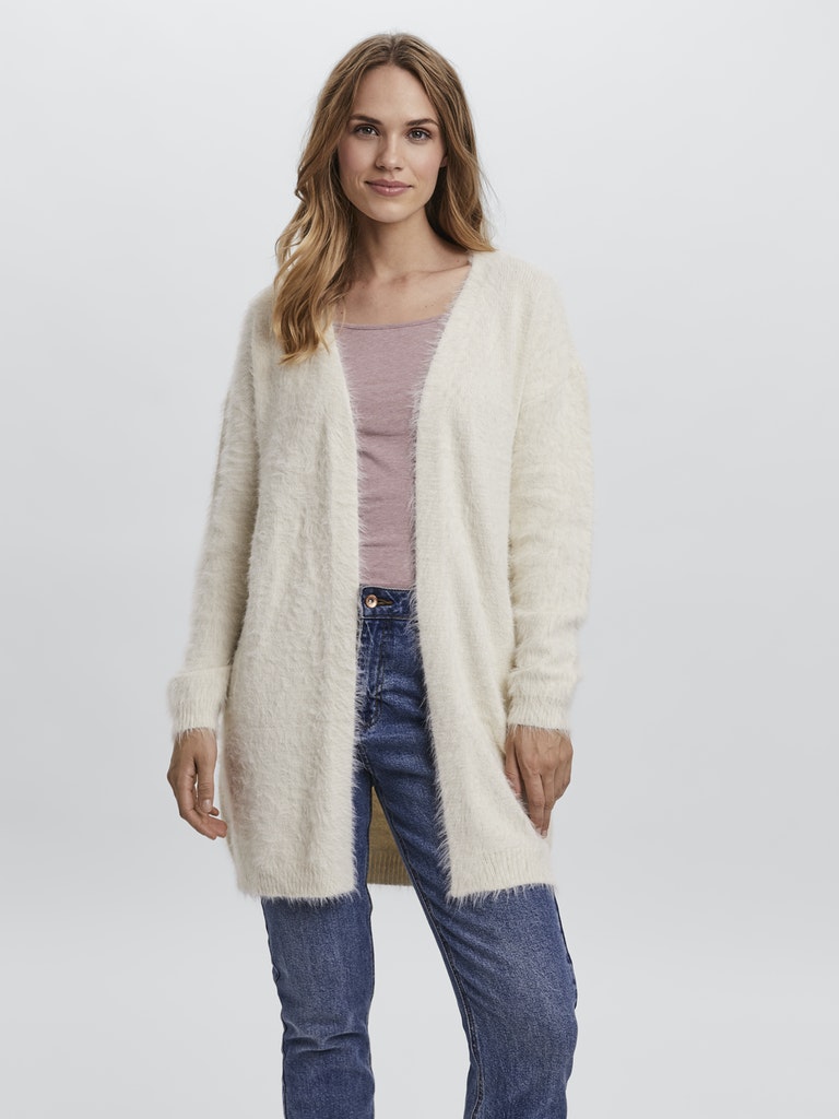 VMPOILU LS LONG OPEN CARDIGAN LCS