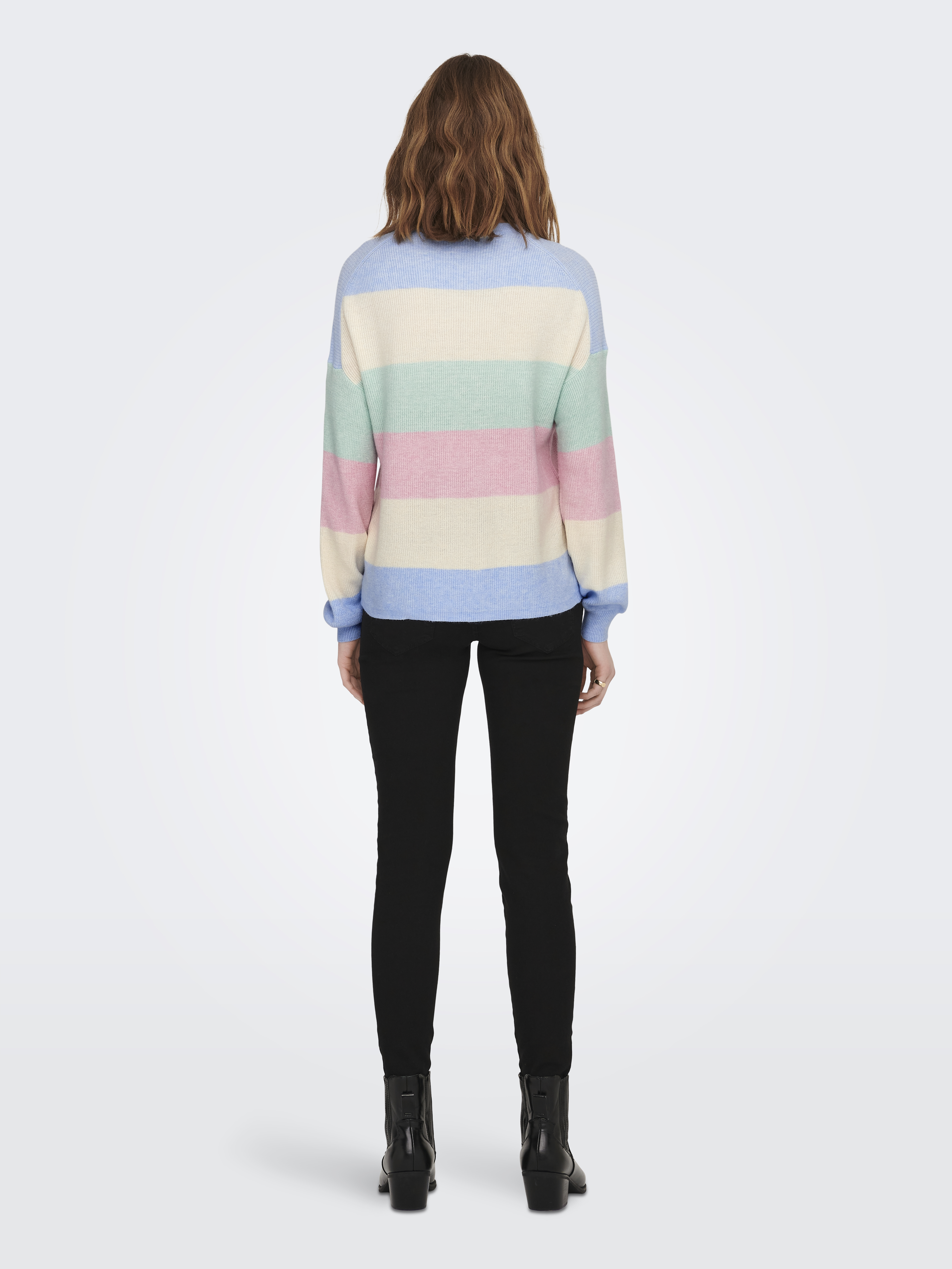 ONLATIA LIFE L/S STRIPE PULLOV KNT NOOS