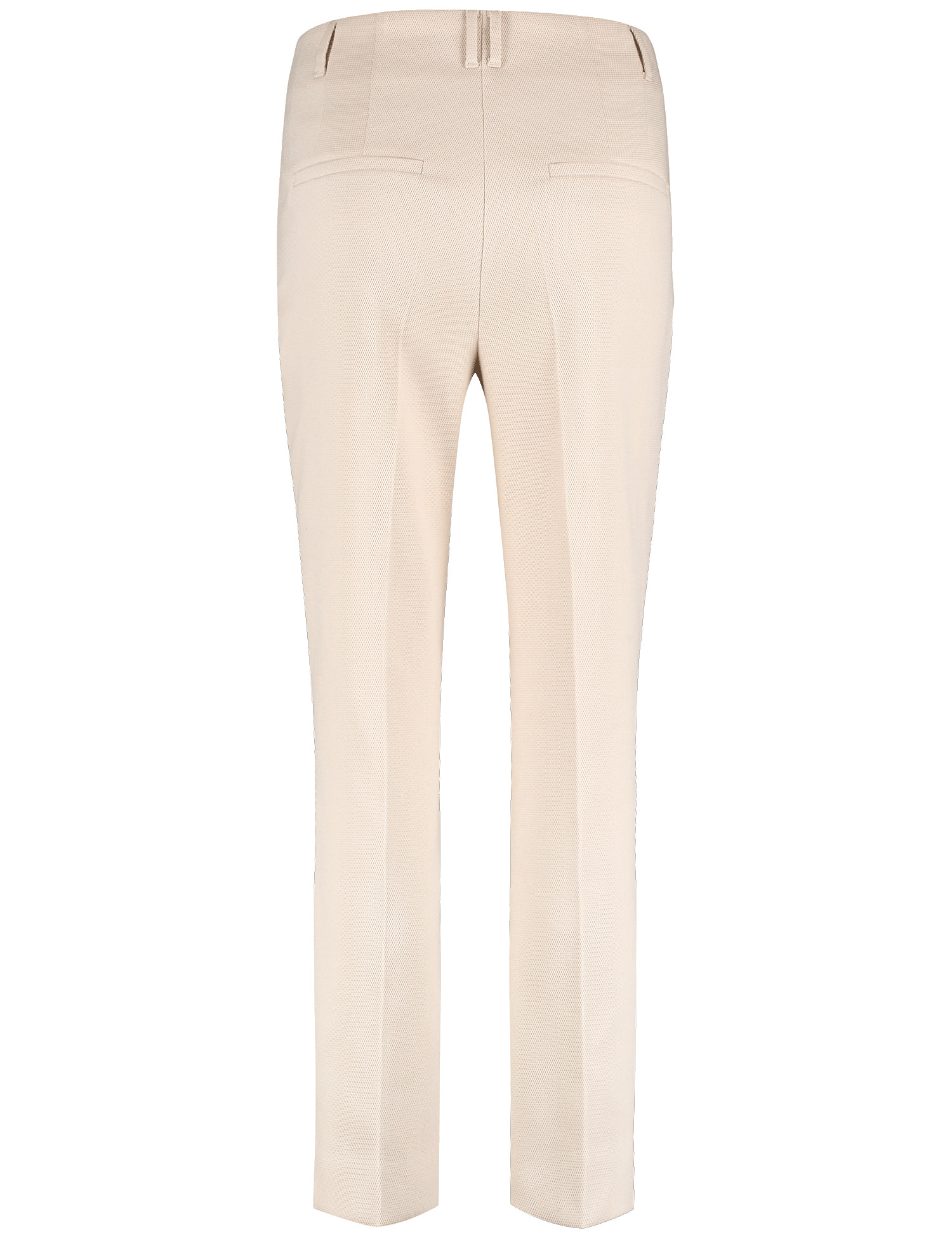 Bundlose Stretchhose mit Strukturoptik