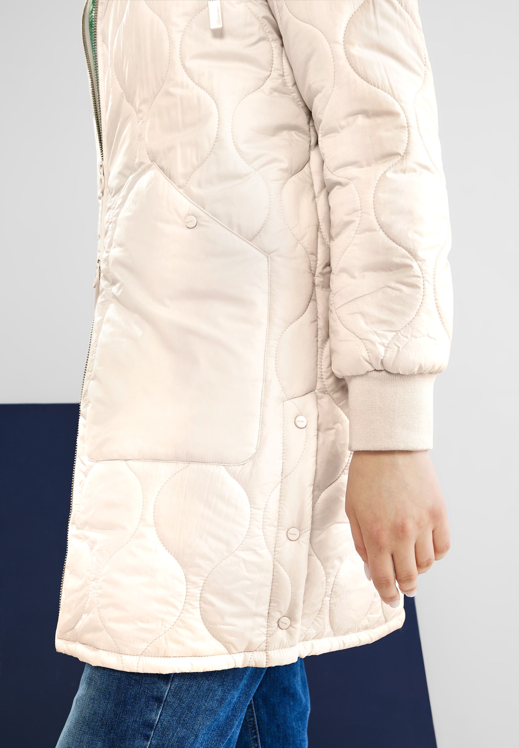 Jacke mit 2-Wege Zipper